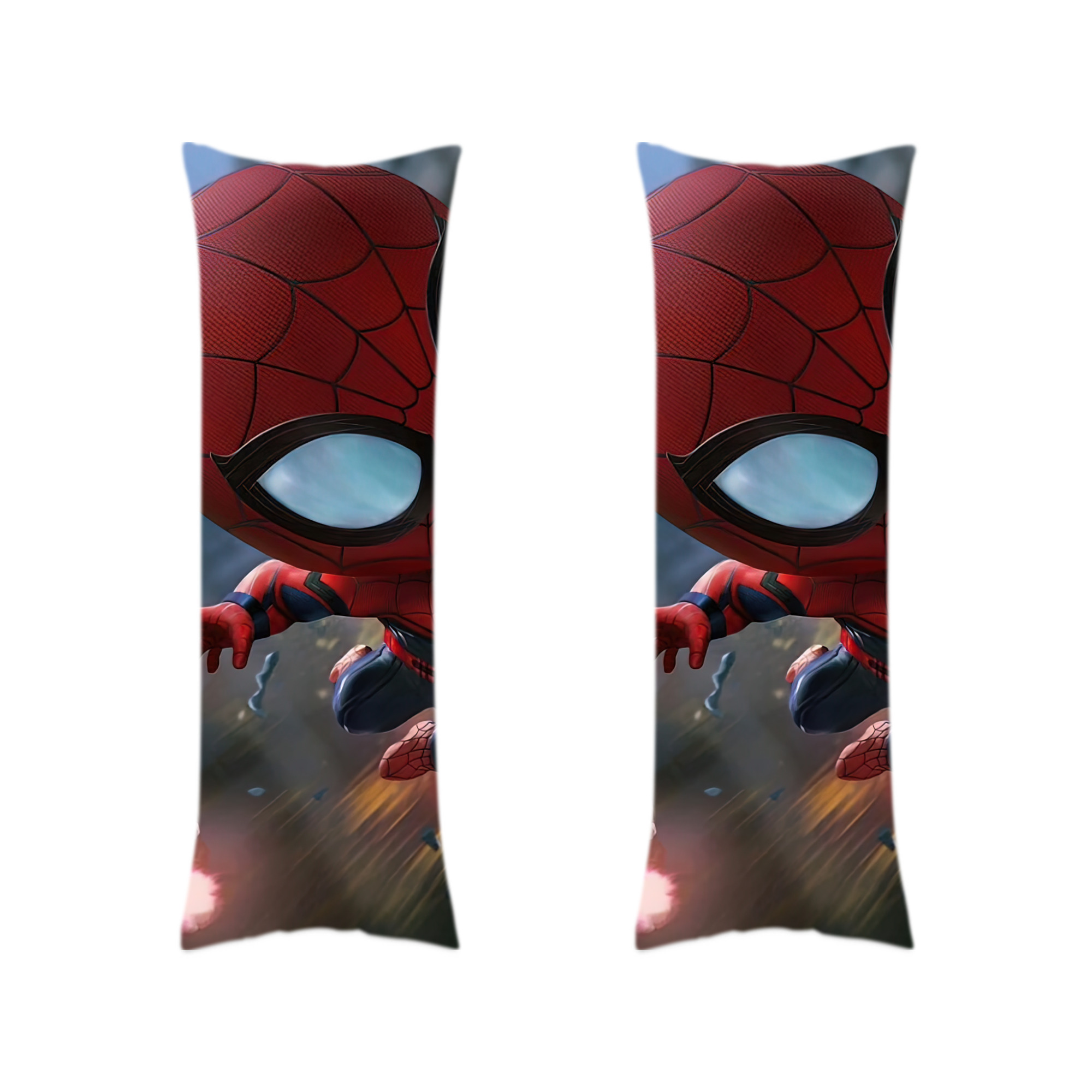 （画像用） Spider Man スパイダーマン ロング抱き枕カバー 両面プリントタイプ（サイズ選択可）