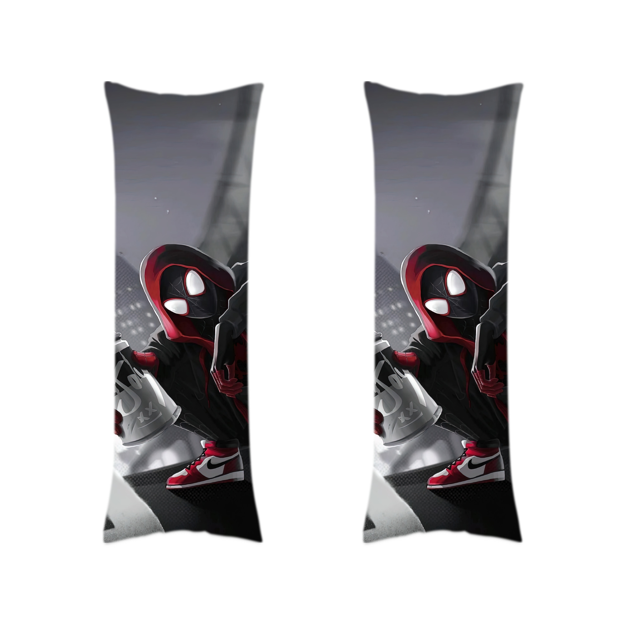 （画像用） Spider Man スパイダーマン ロング抱き枕カバー 両面プリントタイプ（サイズ選択可）