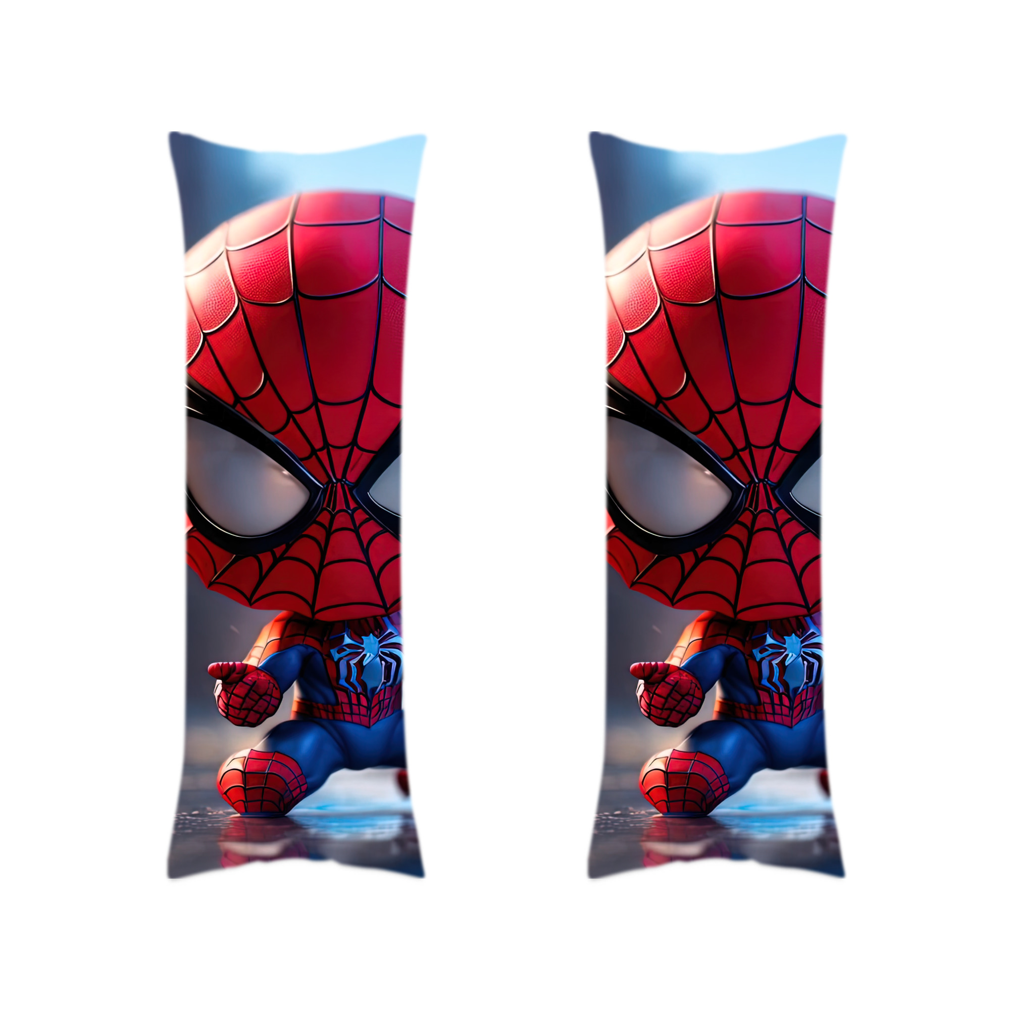 （画像用） Spider Man スパイダーマン ロング抱き枕カバー 両面プリントタイプ（サイズ選択可）