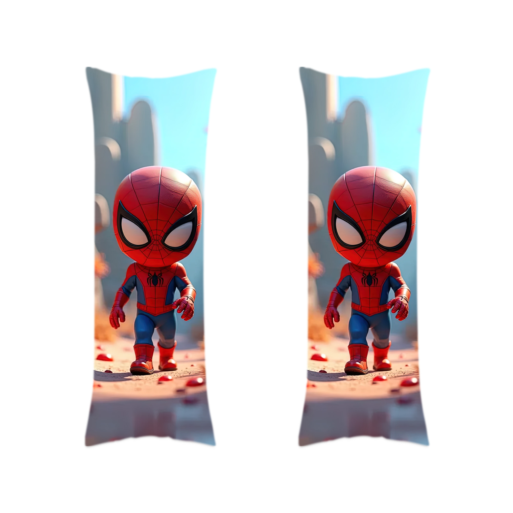 （画像用） Spider Man スパイダーマン ロング抱き枕カバー 両面プリントタイプ（サイズ選択可）