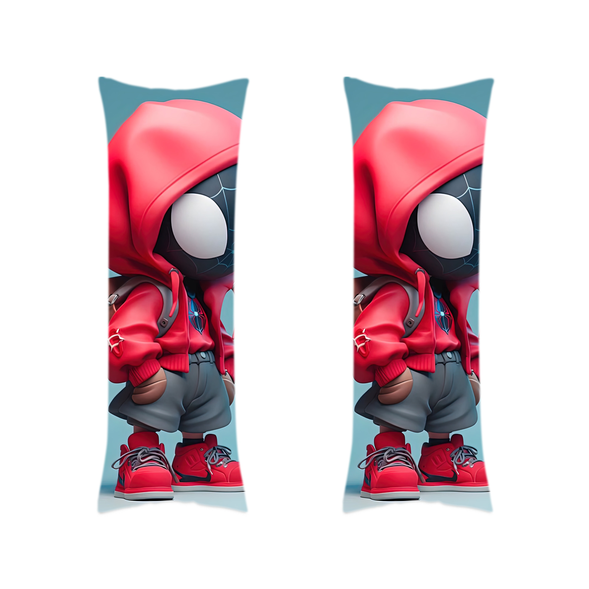 （画像用） Spider Man スパイダーマン ロング抱き枕カバー 両面プリントタイプ（サイズ選択可）