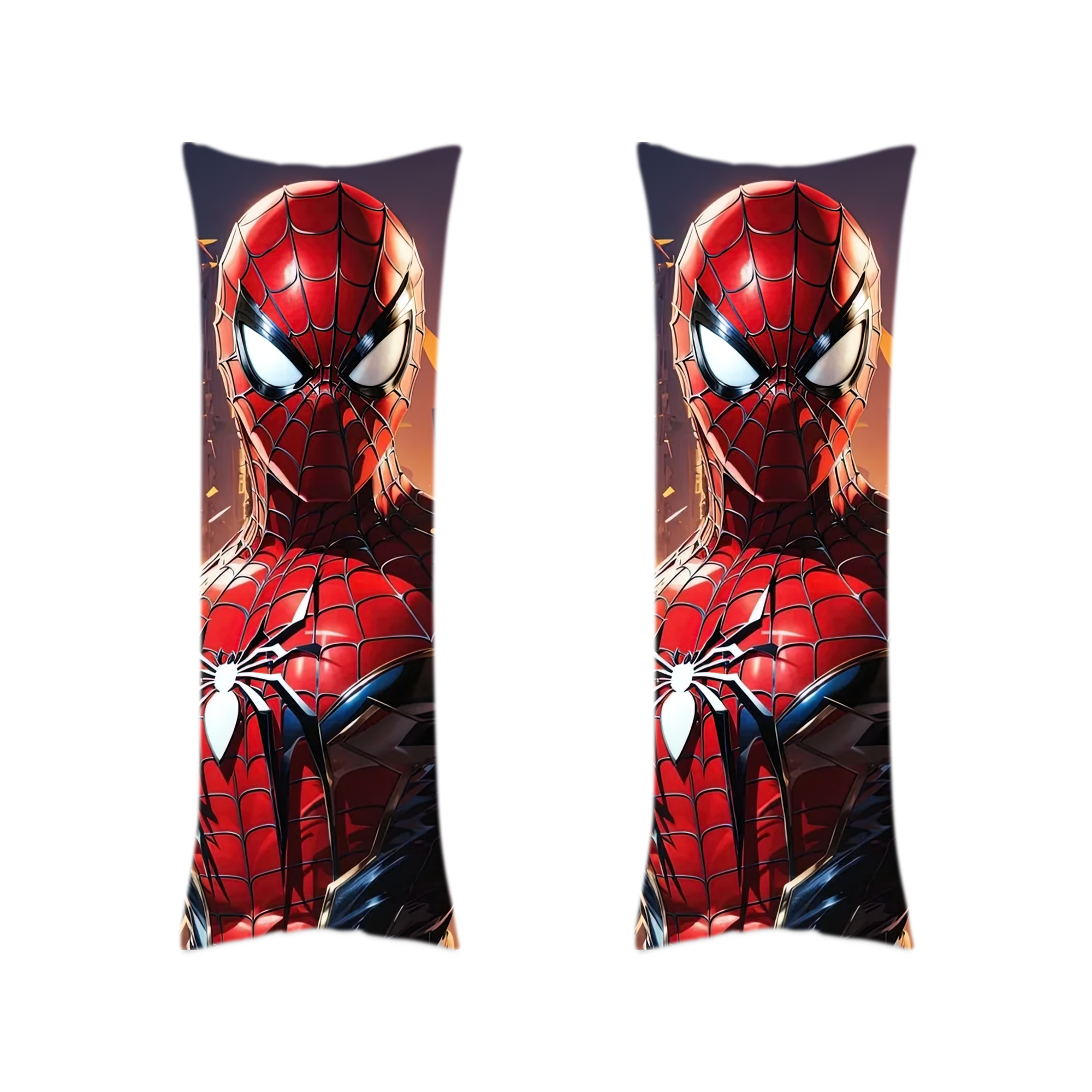 （画像用） Spider Man スパイダーマン ロング抱き枕カバー 両面プリントタイプ（サイズ選択可）