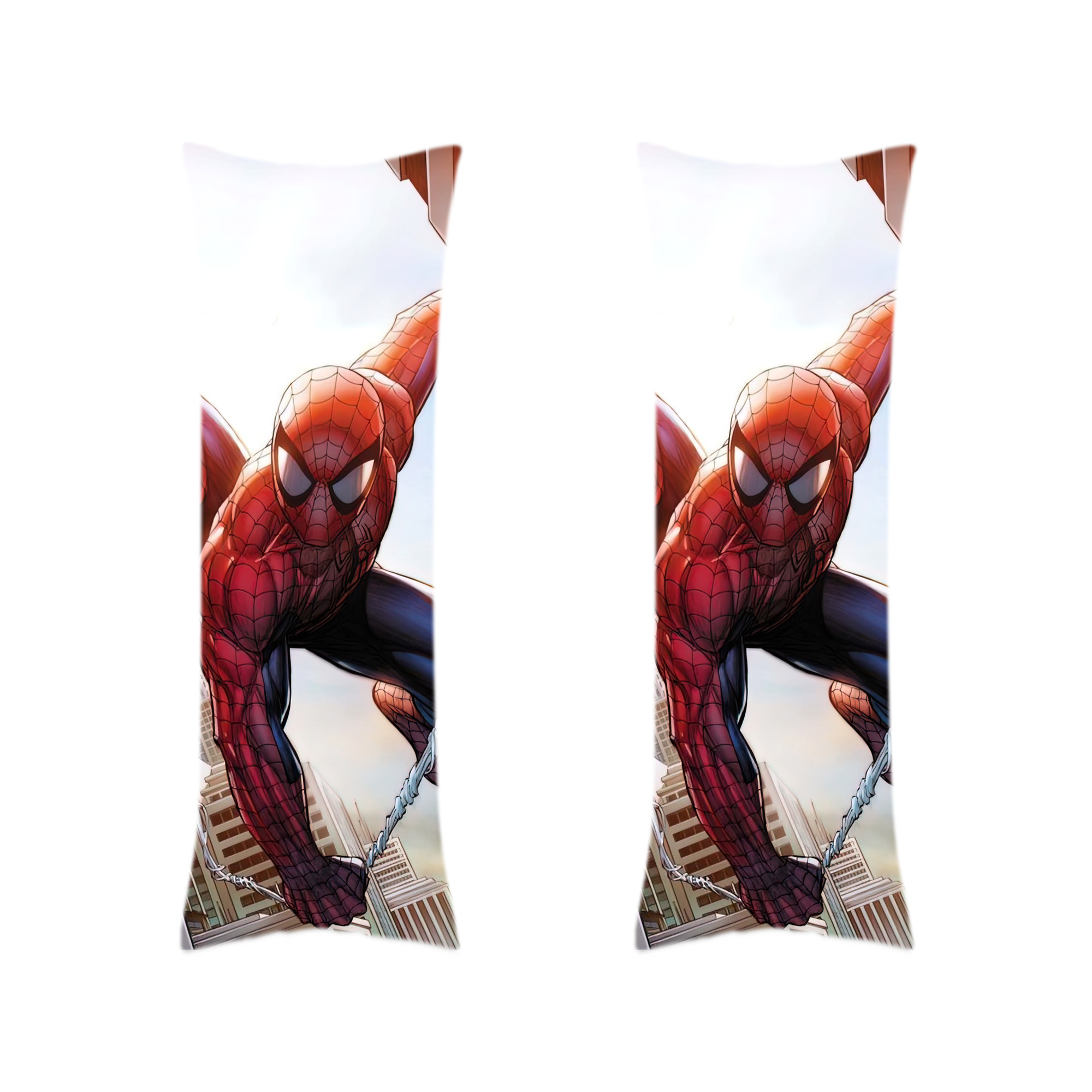 （画像用） Spider Man スパイダーマン ロング抱き枕カバー 両面プリントタイプ（サイズ選択可）