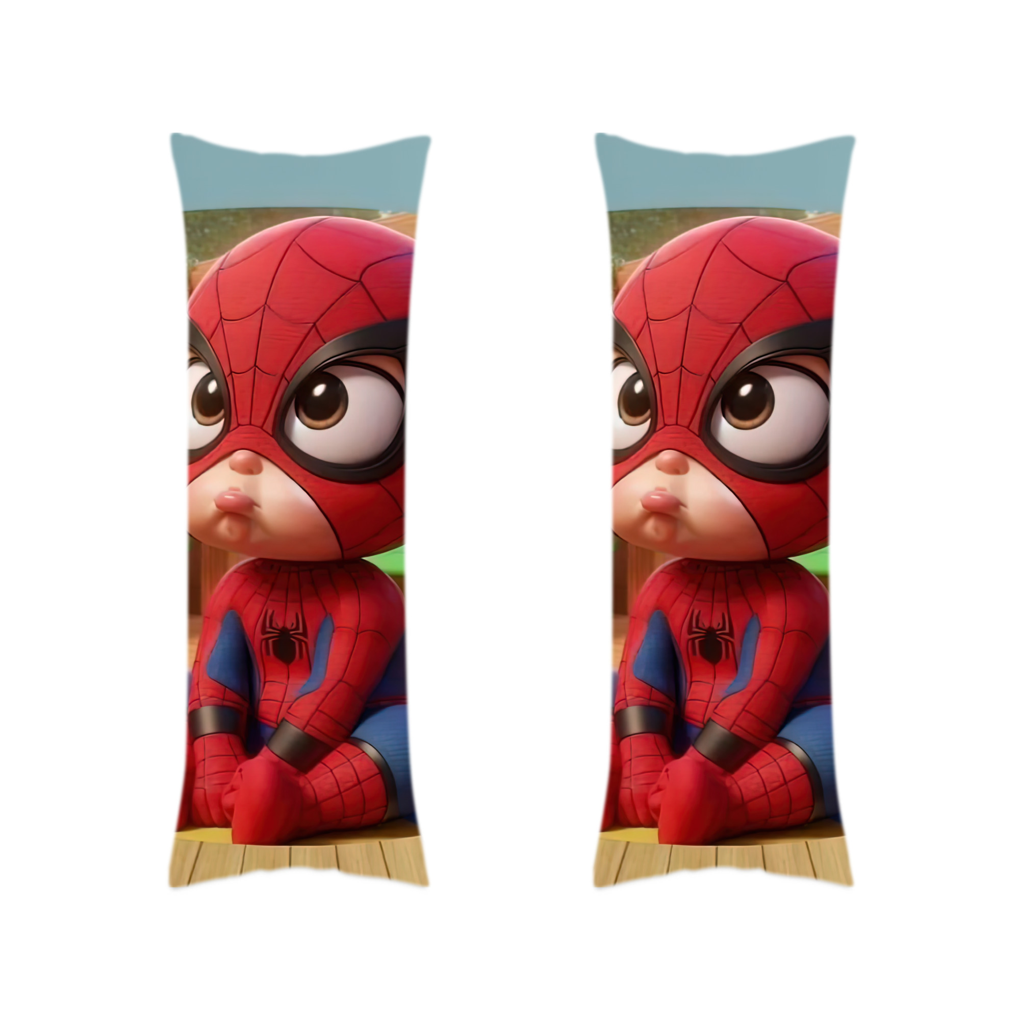 （画像用） Spider Man スパイダーマン ロング抱き枕カバー 両面プリントタイプ（サイズ選択可）
