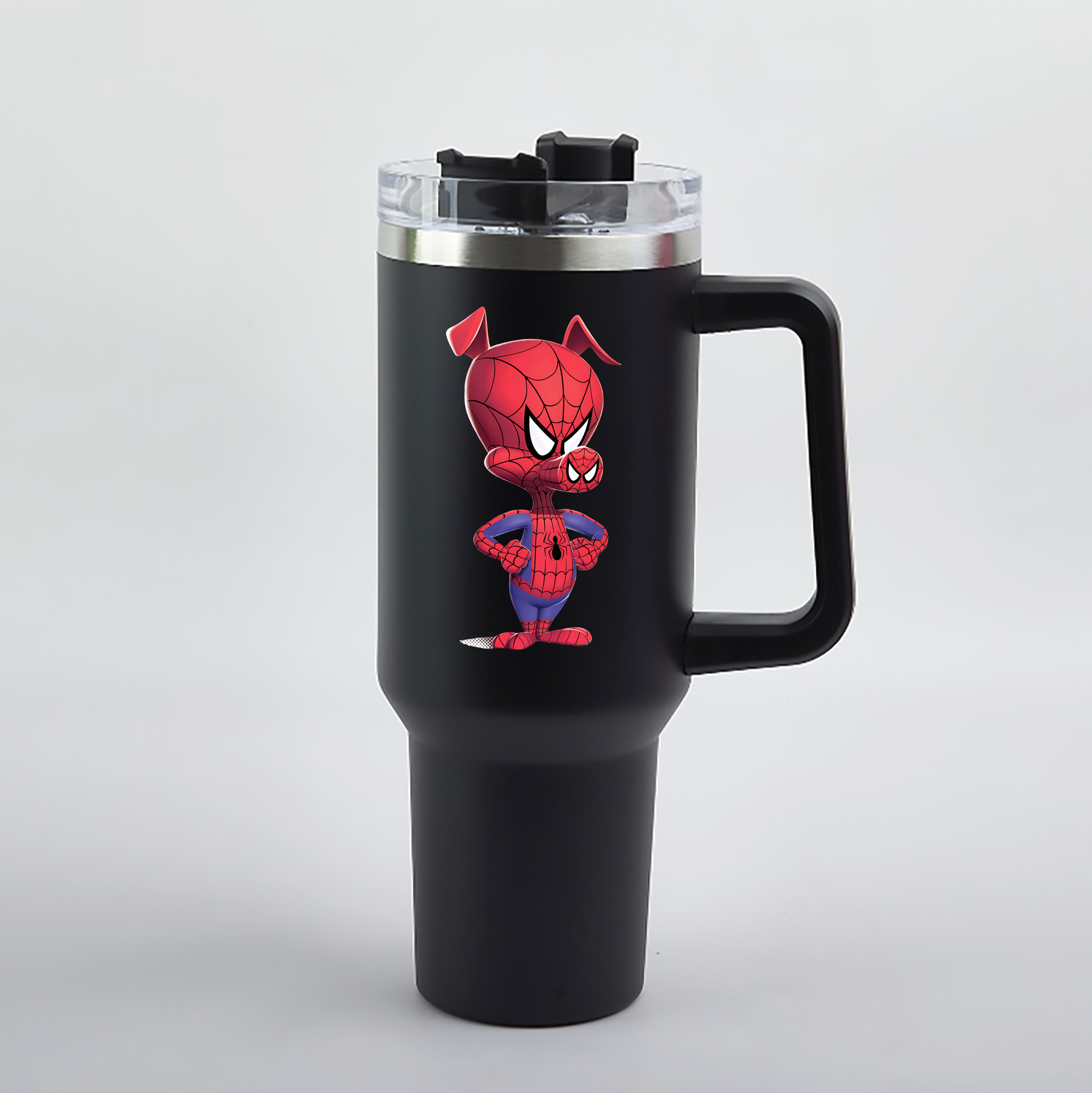 （画像用） Spider Man スパイダーマン 1200mL車用タンブラー（カラープリント）
