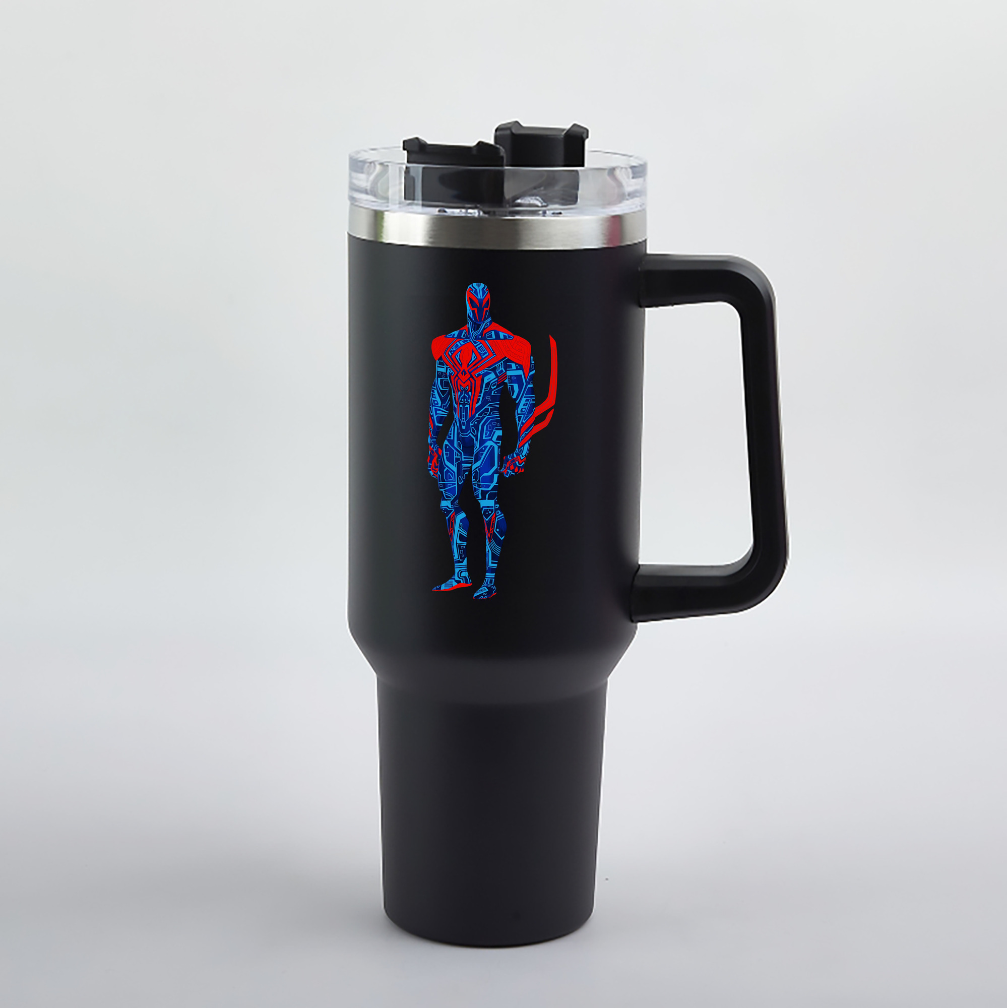 （画像用） Spider Man スパイダーマン 1200mL車用タンブラー（カラープリント）