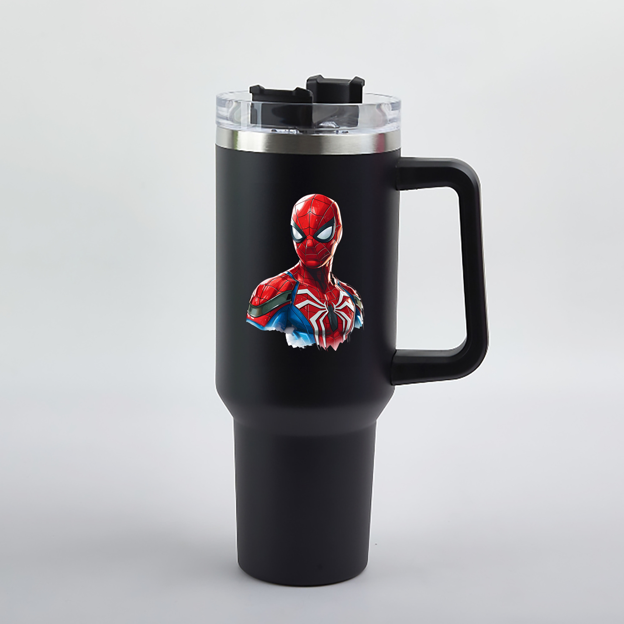 （画像用） Spider Man スパイダーマン 1200mL車用タンブラー（カラープリント）