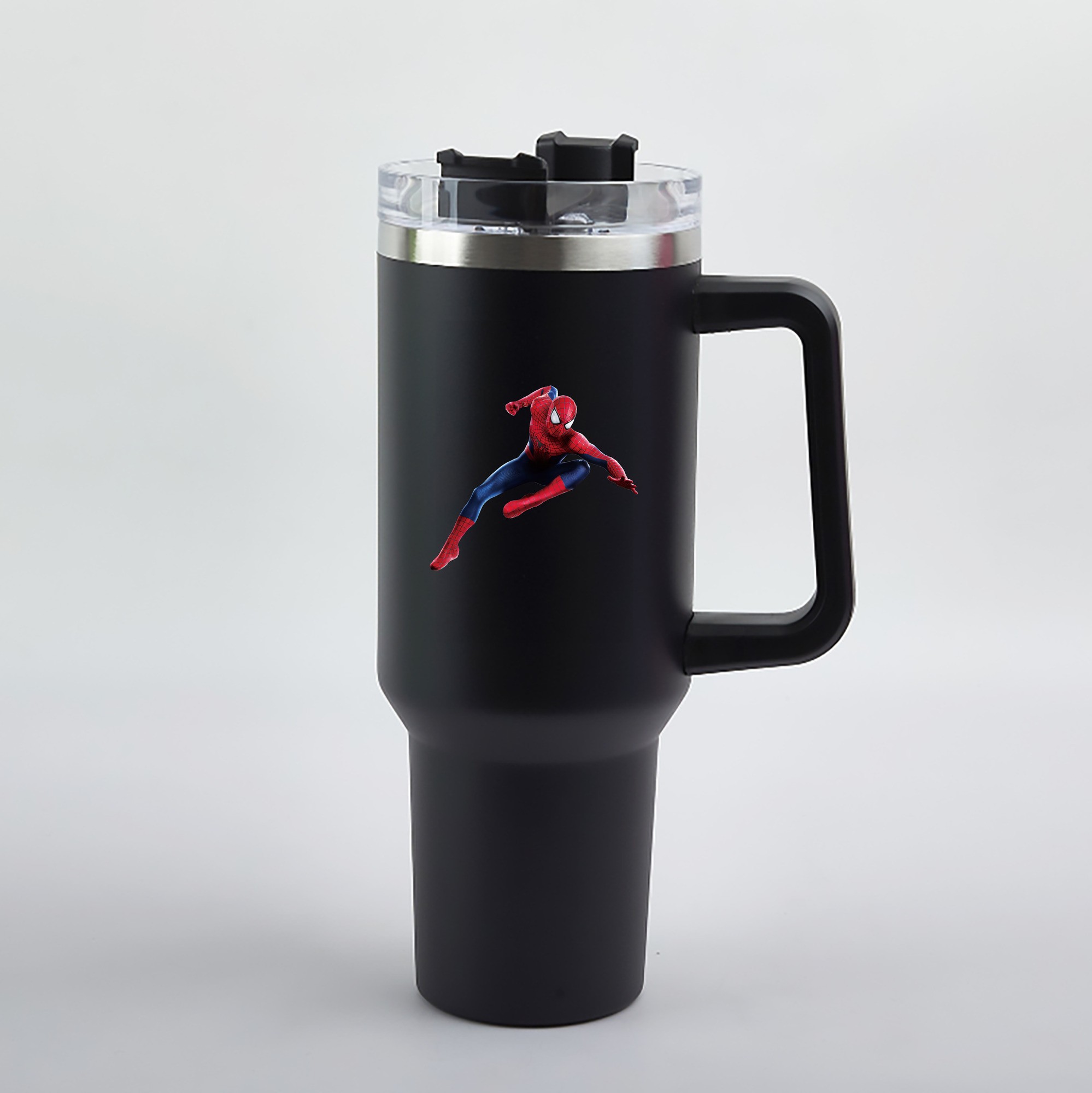 （画像用） Spider Man スパイダーマン 1200mL車用タンブラー（カラープリント）