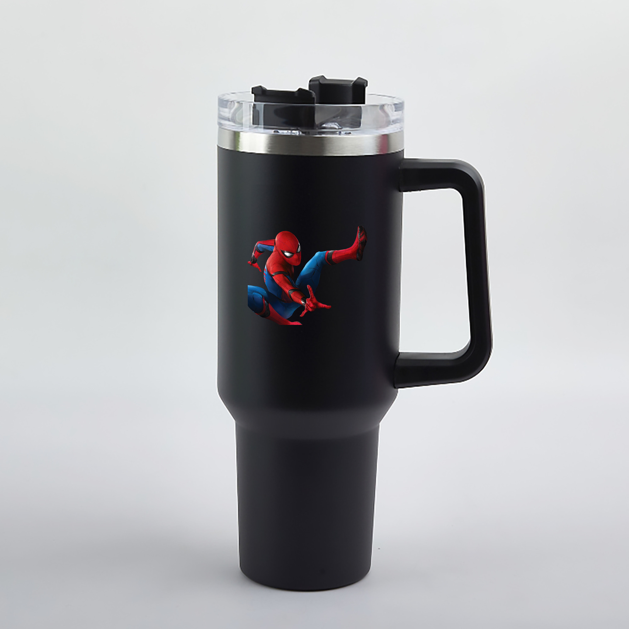 （画像用） Spider Man スパイダーマン 1200mL車用タンブラー（カラープリント）