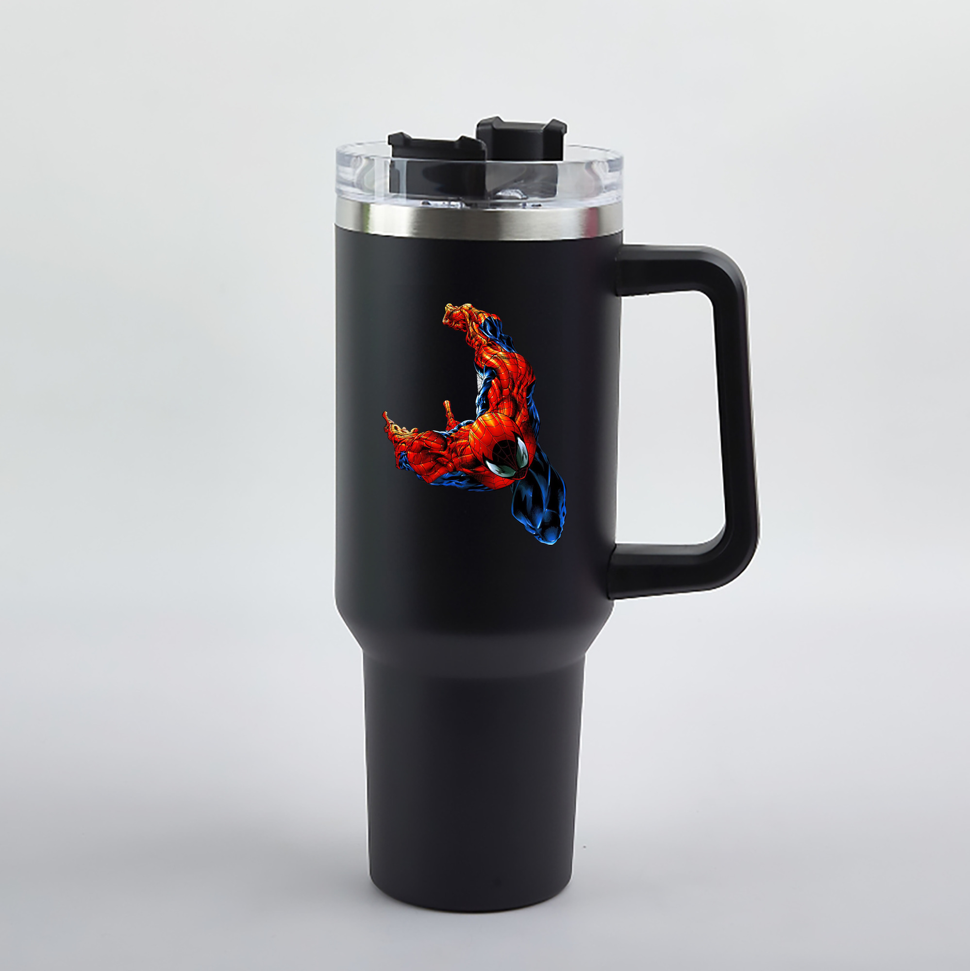 （画像用） Spider Man スパイダーマン 1200mL車用タンブラー（カラープリント）