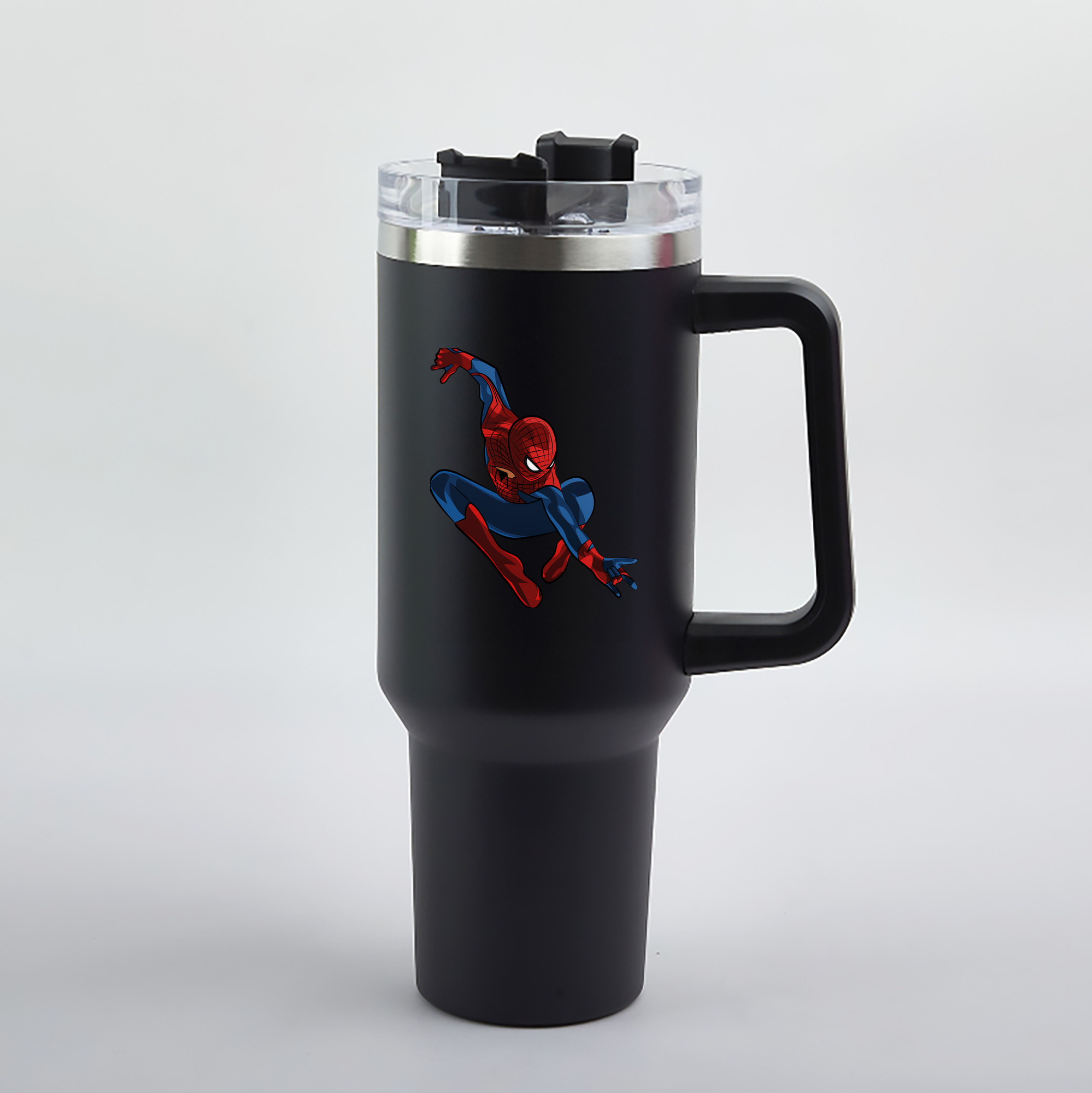 （画像用） Spider Man スパイダーマン 1200mL車用タンブラー（カラープリント）