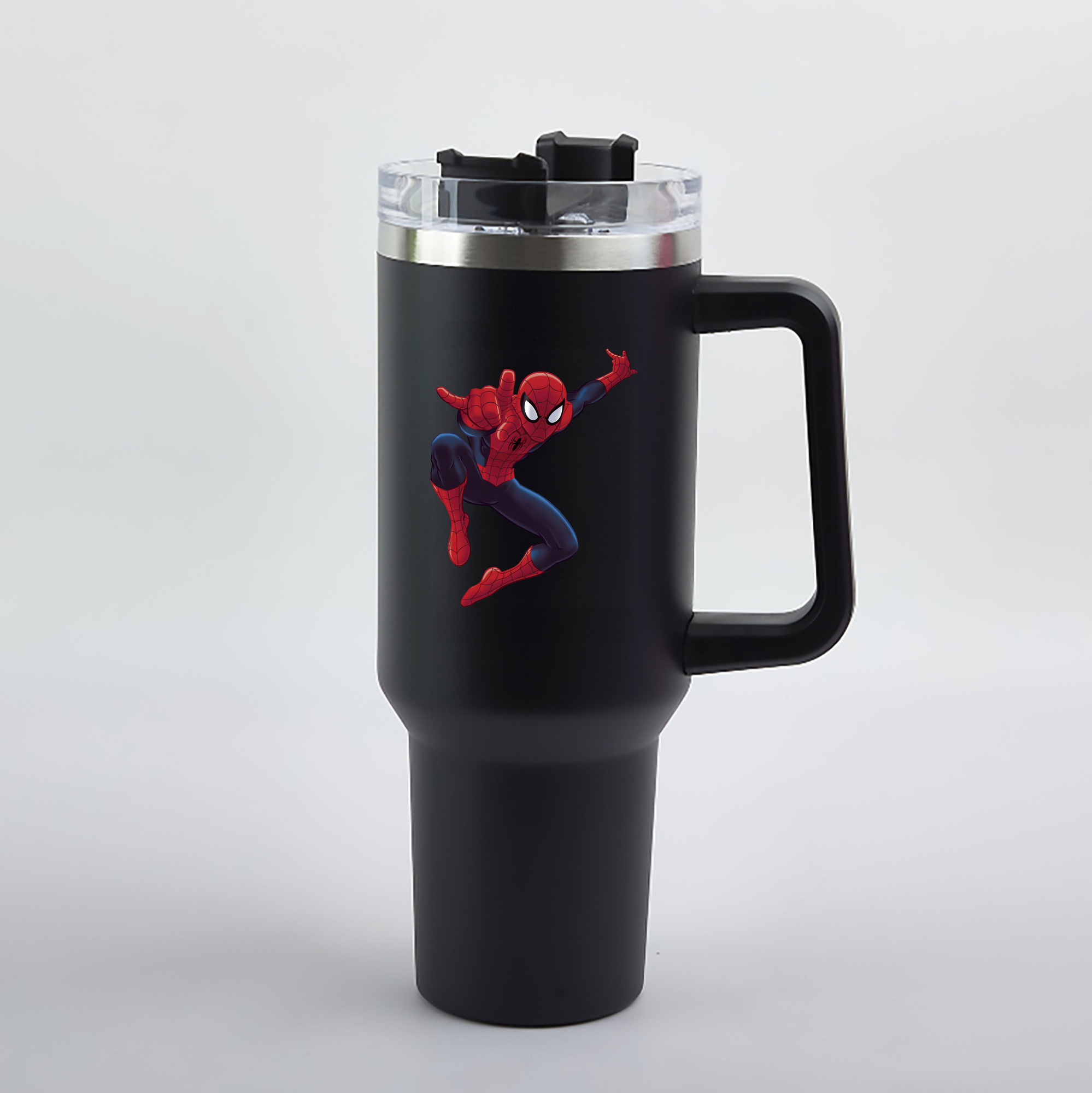 （画像用） Spider Man スパイダーマン 1200mL車用タンブラー（カラープリント）