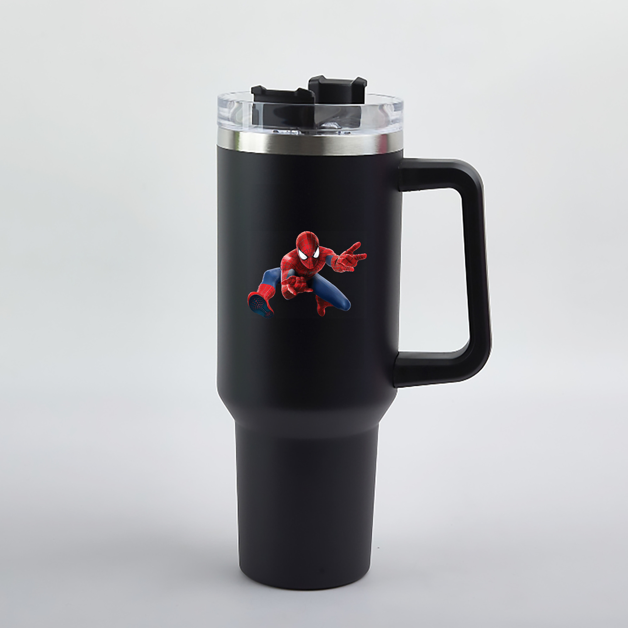 （画像用） Spider Man スパイダーマン 1200mL車用タンブラー（カラープリント）
