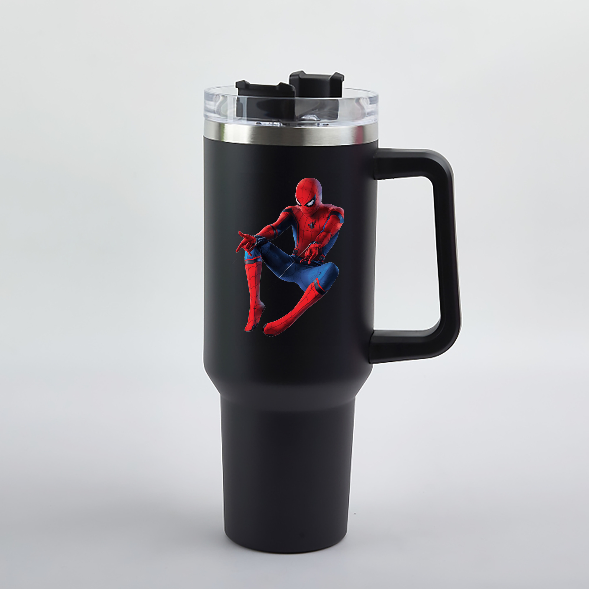 （画像用） Spider Man スパイダーマン 1200mL車用タンブラー（カラープリント）