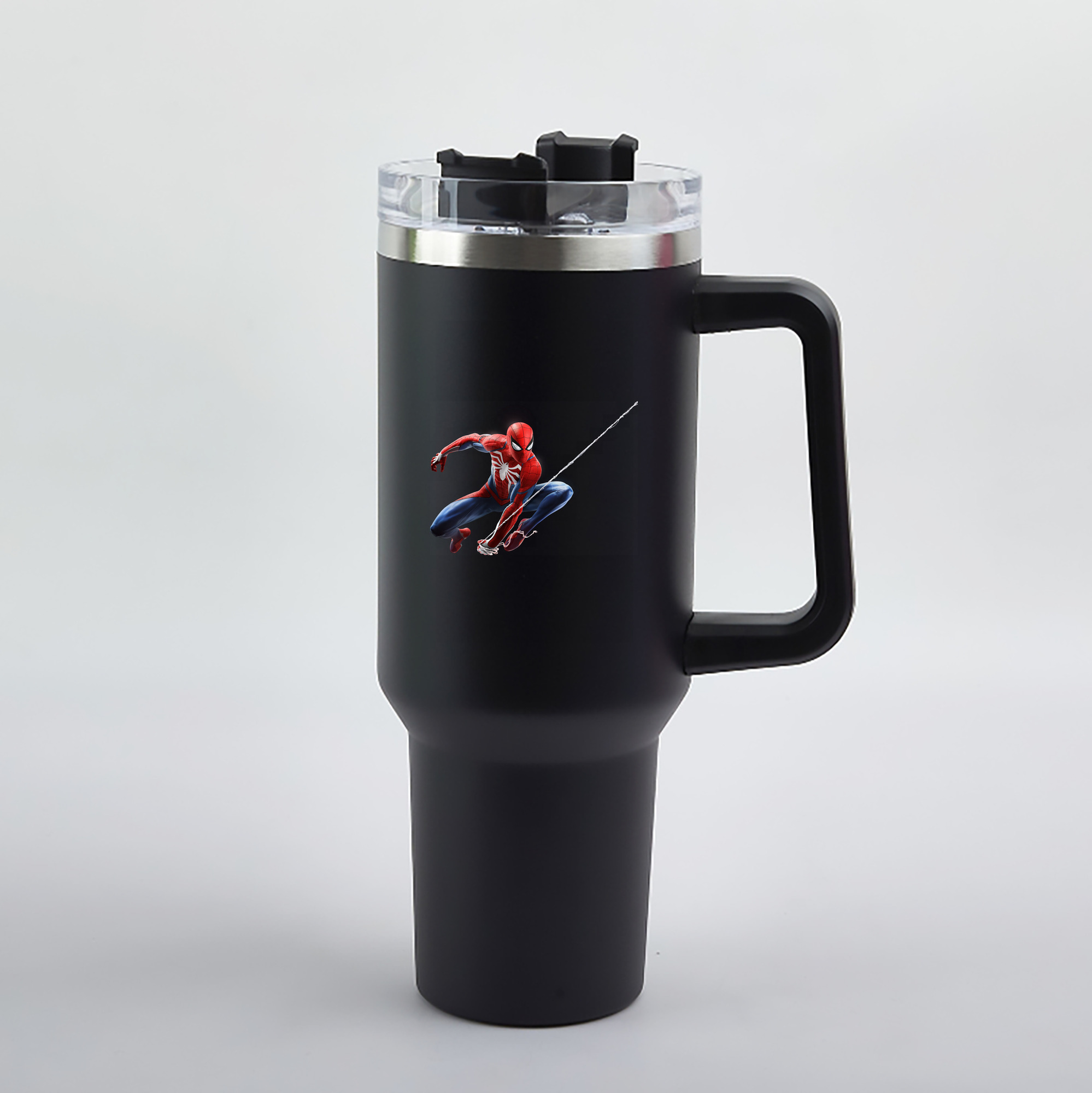 （画像用） Spider Man スパイダーマン 1200mL車用タンブラー（カラープリント）