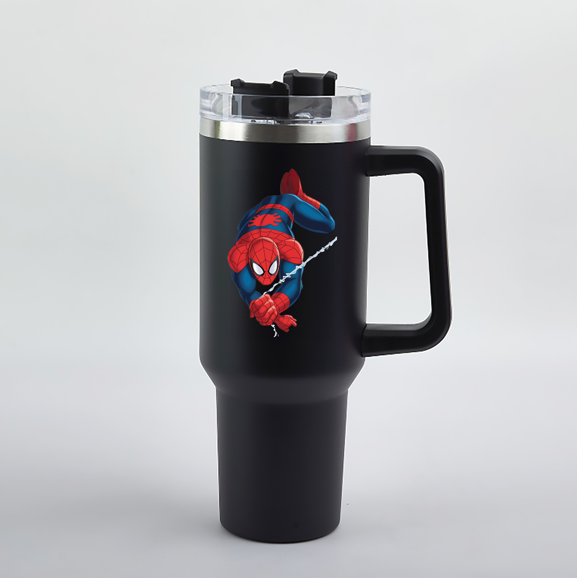 （画像用） Spider Man スパイダーマン 1200mL車用タンブラー（カラープリント）