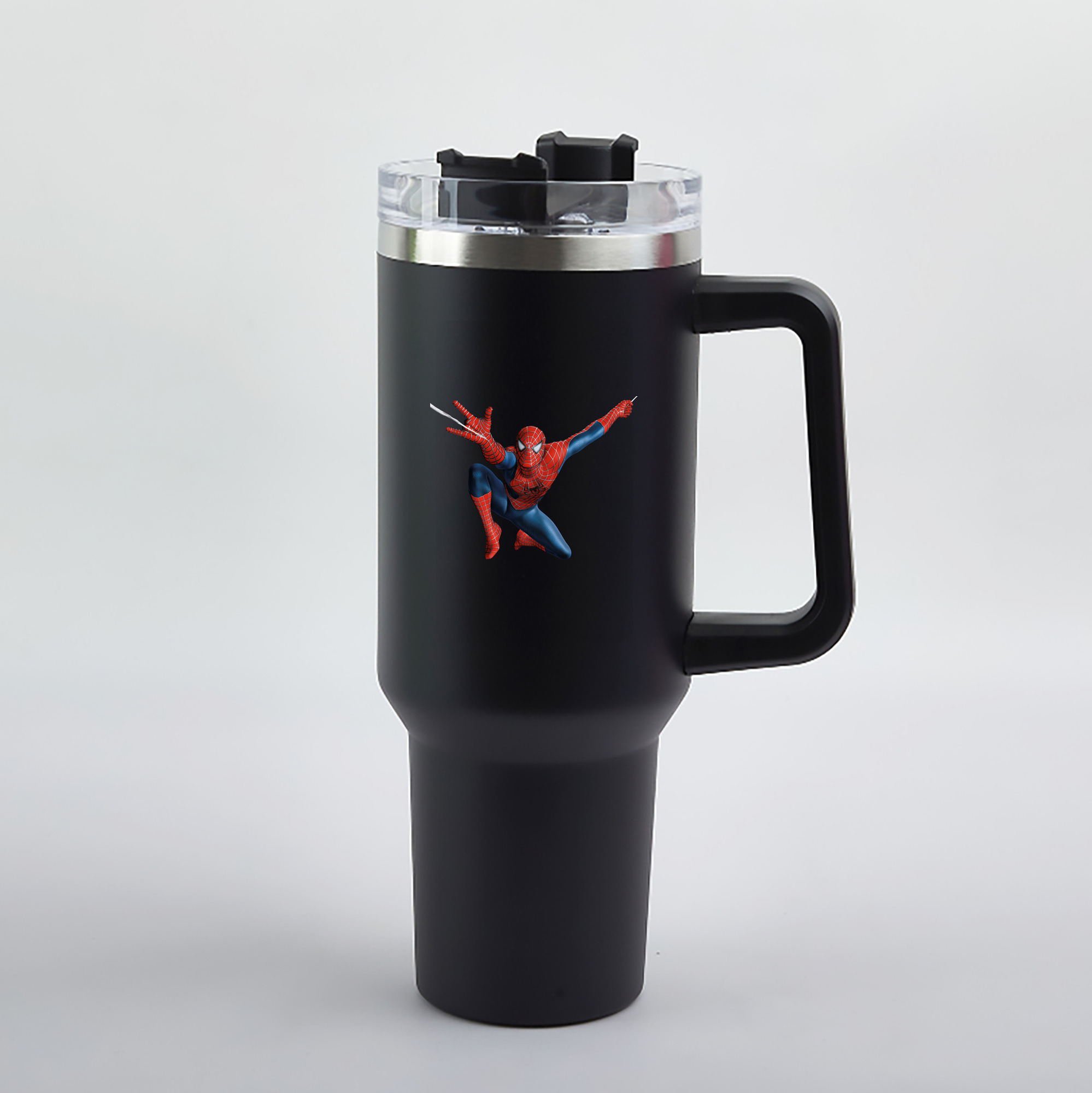 （画像用） Spider Man スパイダーマン 1200mL車用タンブラー（カラープリント）