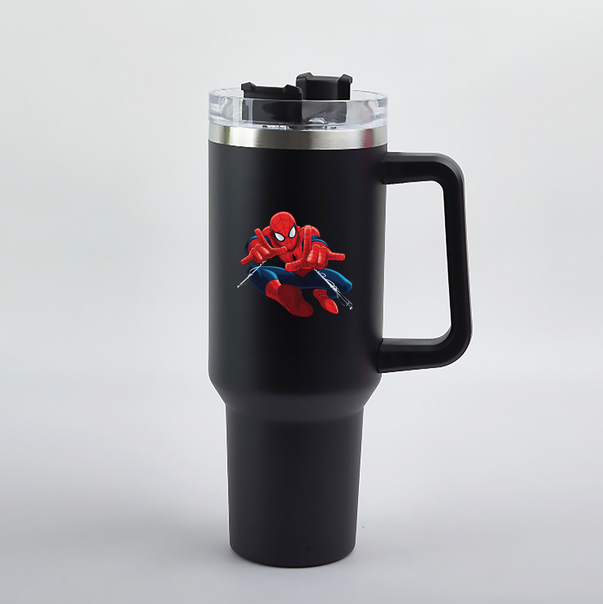 （画像用） Spider Man スパイダーマン 1200mL車用タンブラー（カラープリント）