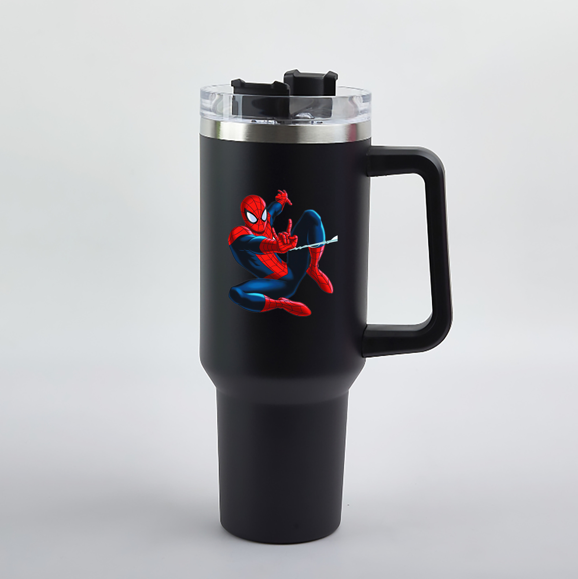 （画像用） Spider Man スパイダーマン 1200mL車用タンブラー（カラープリント）