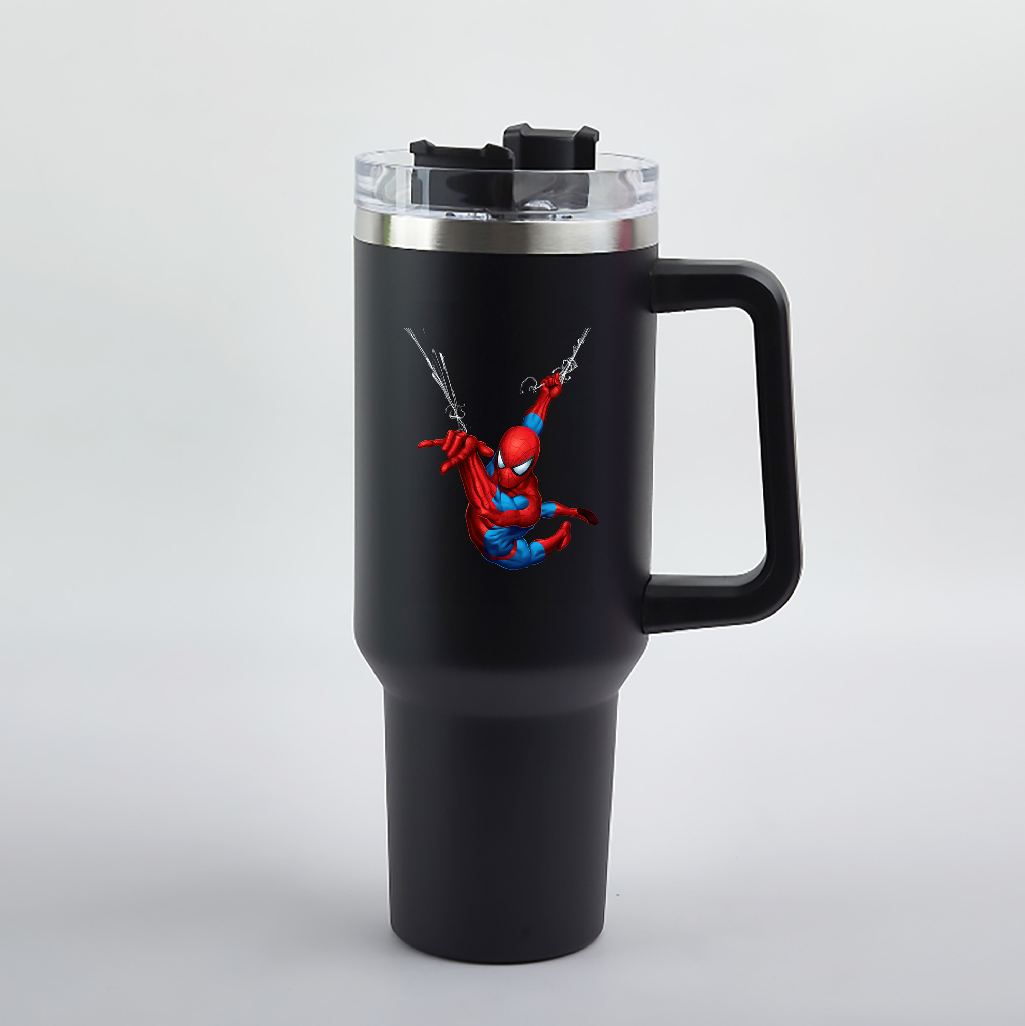 （画像用） Spider Man スパイダーマン 1200mL車用タンブラー（カラープリント）