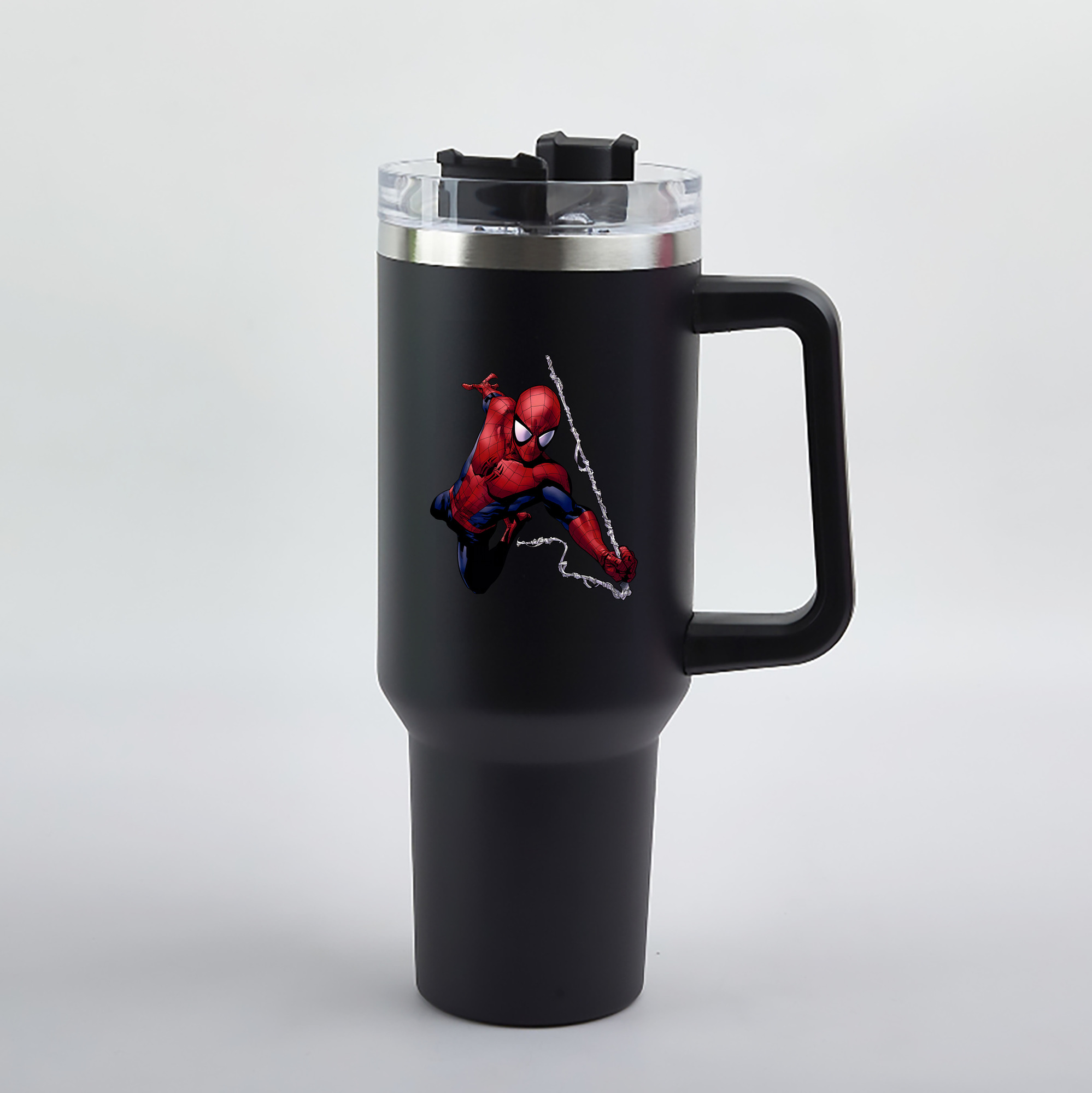 （画像用） Spider Man スパイダーマン 1200mL車用タンブラー（カラープリント）