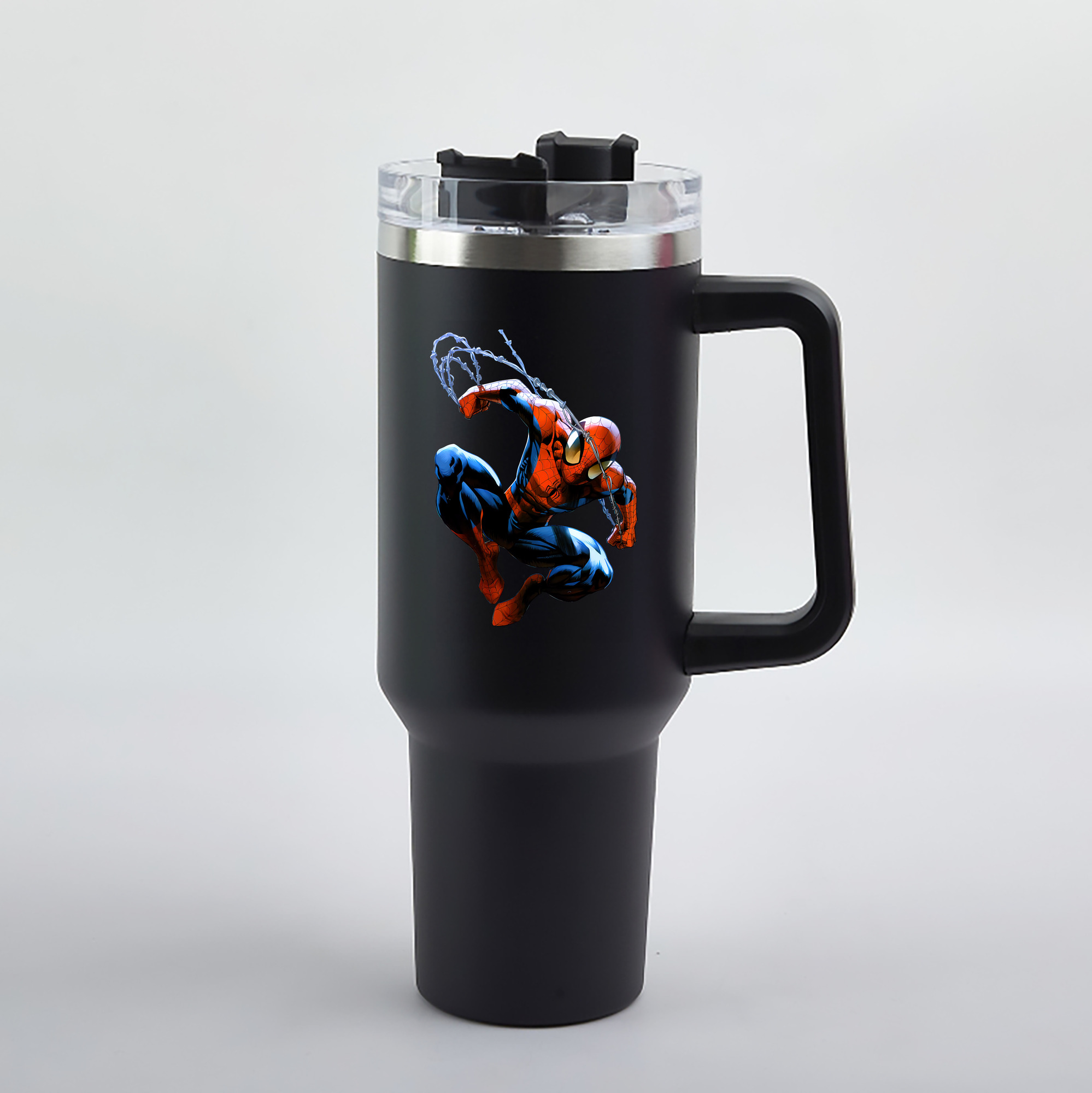（画像用） Spider Man スパイダーマン 1200mL車用タンブラー（カラープリント）