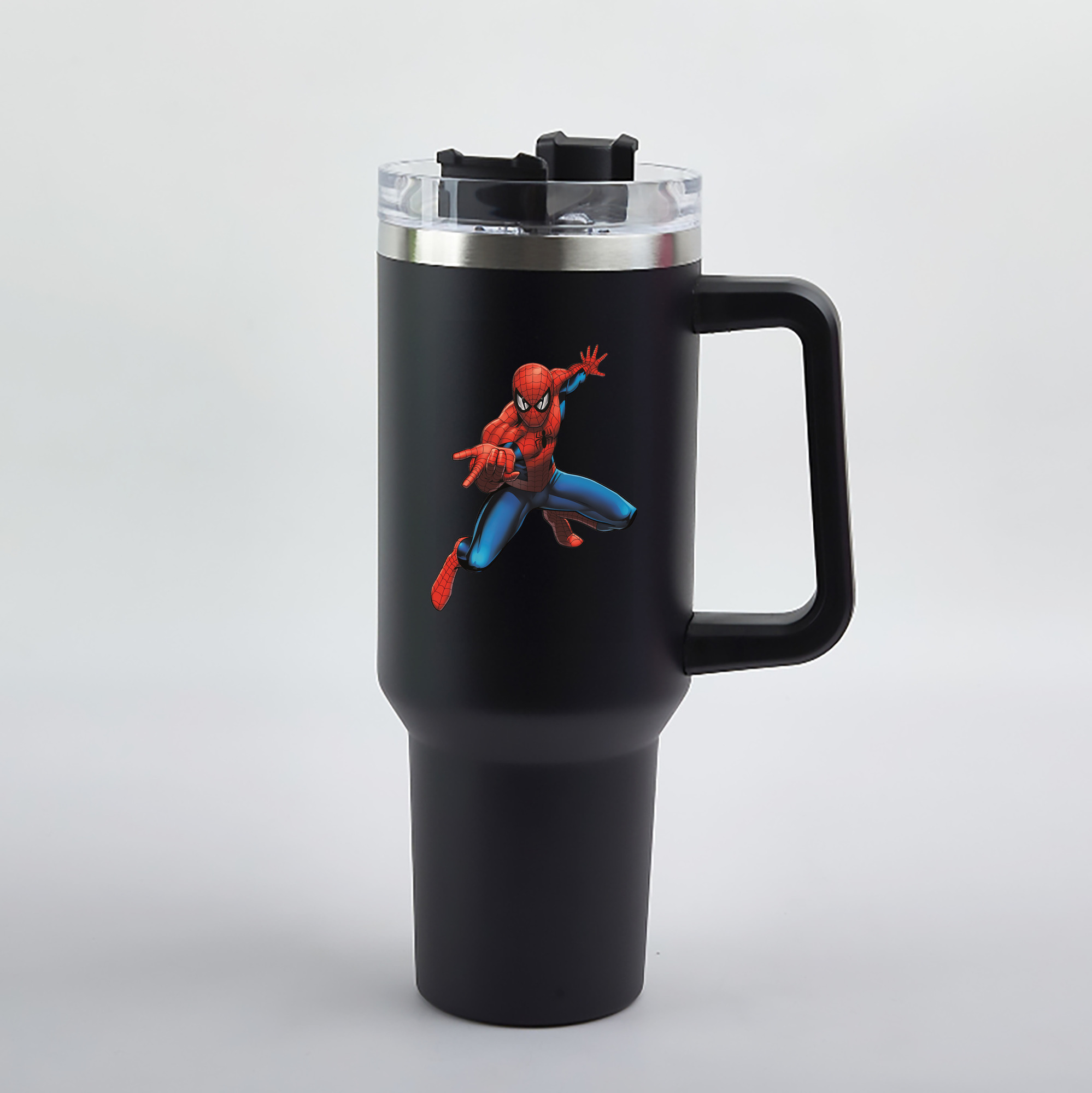 （画像用） Spider Man スパイダーマン 1200mL車用タンブラー（カラープリント）