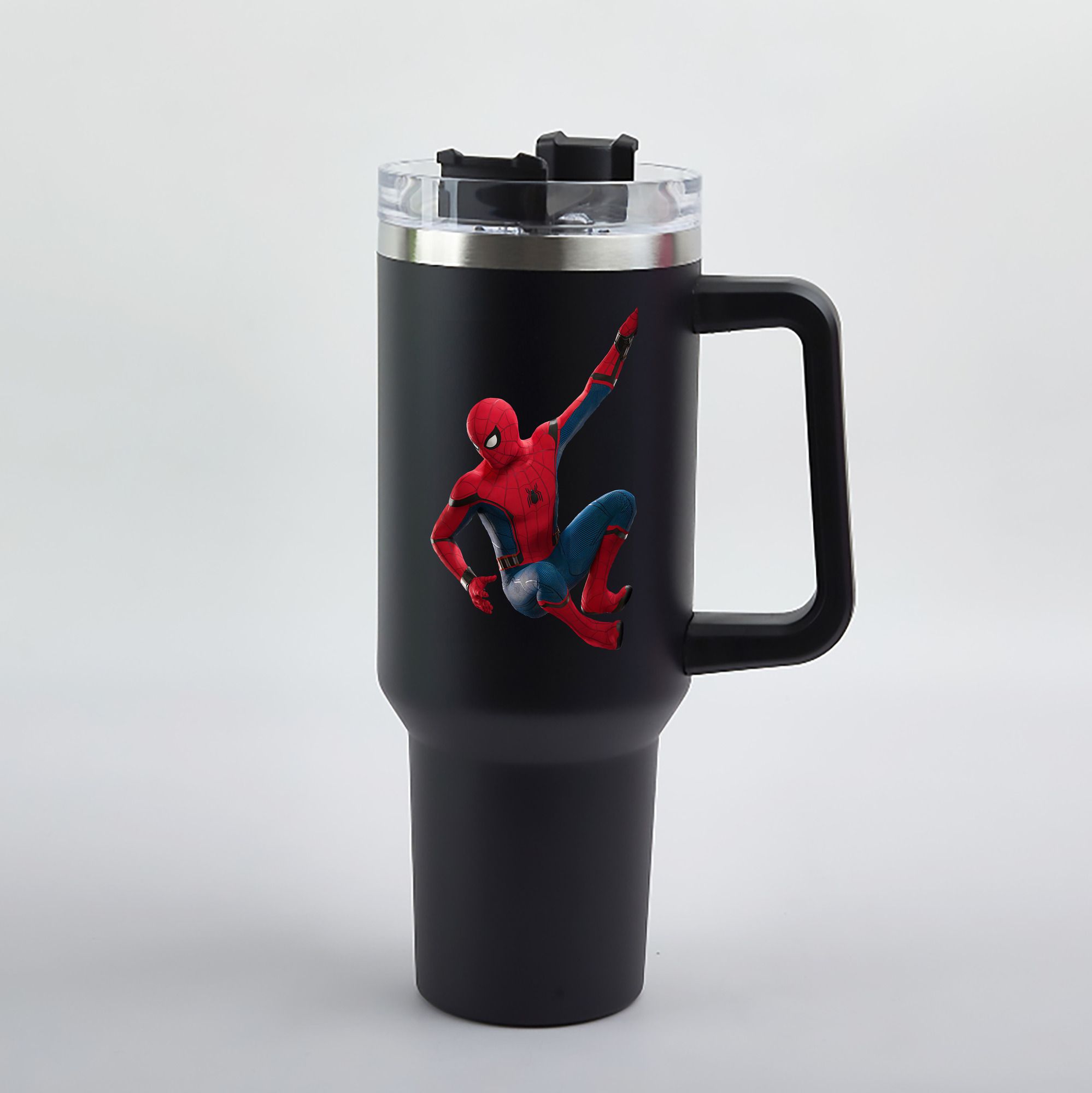 （画像用） Spider Man スパイダーマン 1200mL車用タンブラー（カラープリント）