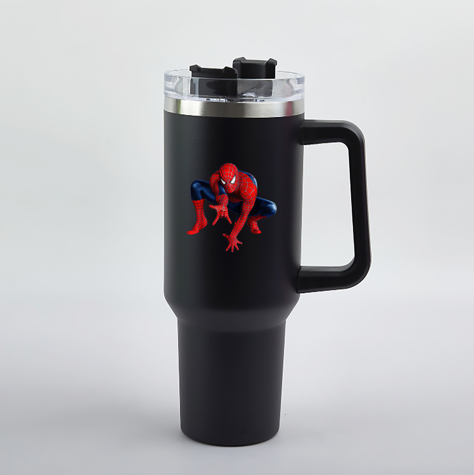 （画像用） Spider Man スパイダーマン 1200mL車用タンブラー（カラープリント）