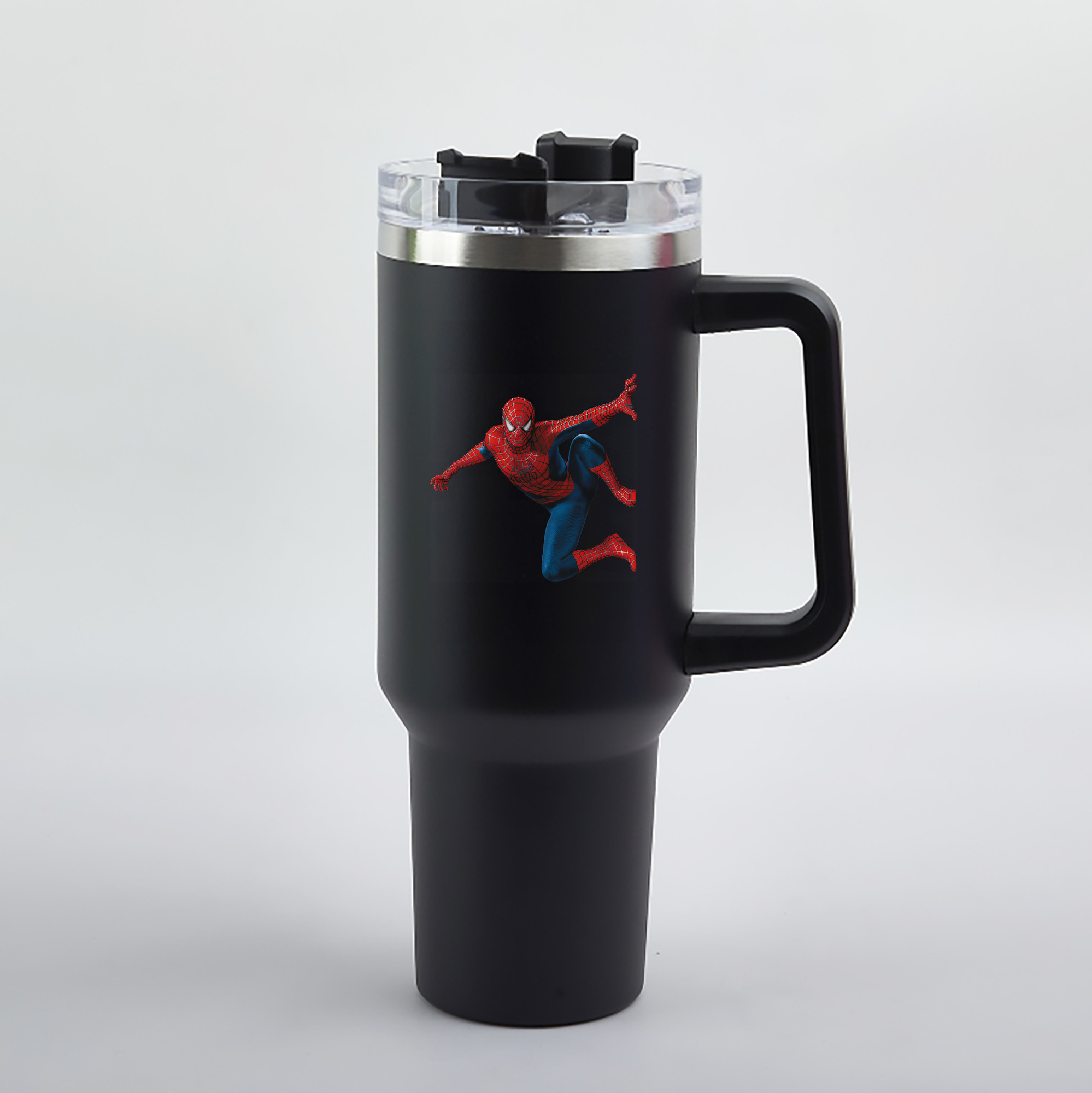 （画像用） Spider Man スパイダーマン 1200mL車用タンブラー（カラープリント）