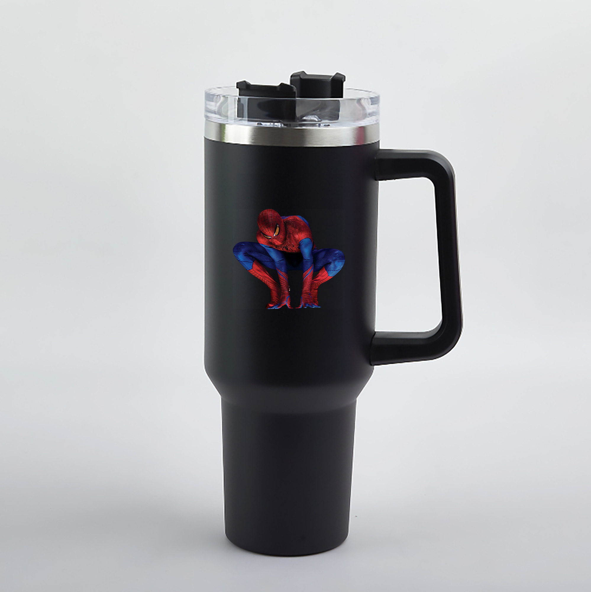 （画像用） Spider Man スパイダーマン 1200mL車用タンブラー（カラープリント）