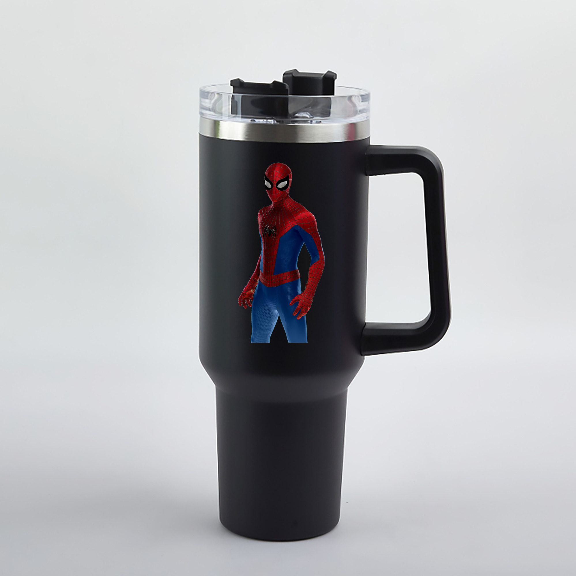 （画像用） Spider Man スパイダーマン 1200mL車用タンブラー（カラープリント）