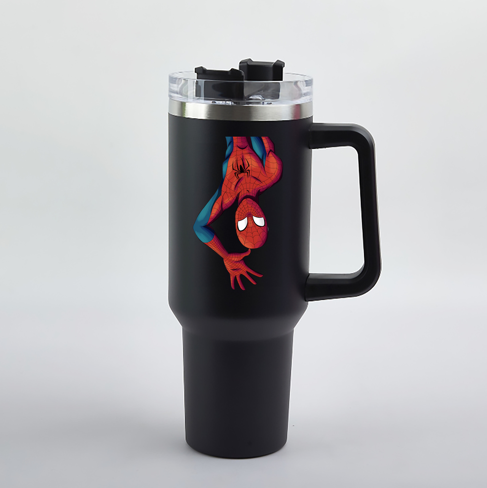 （画像用） Spider Man スパイダーマン 1200mL車用タンブラー（カラープリント）