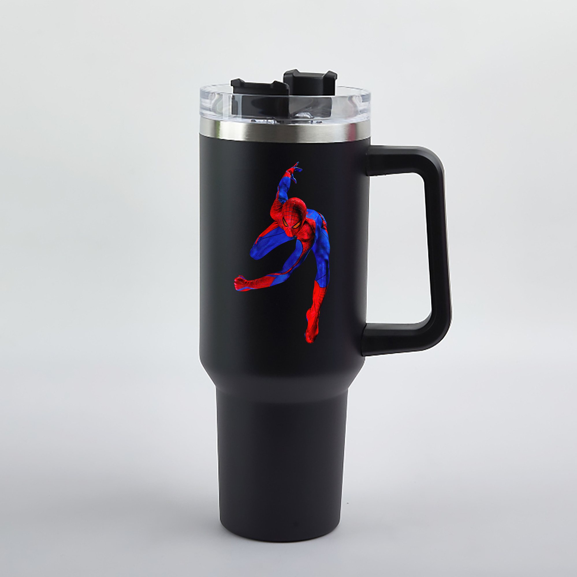 Spider Man スパイダーマン 1200mL車用タンブラー（カラープリント）