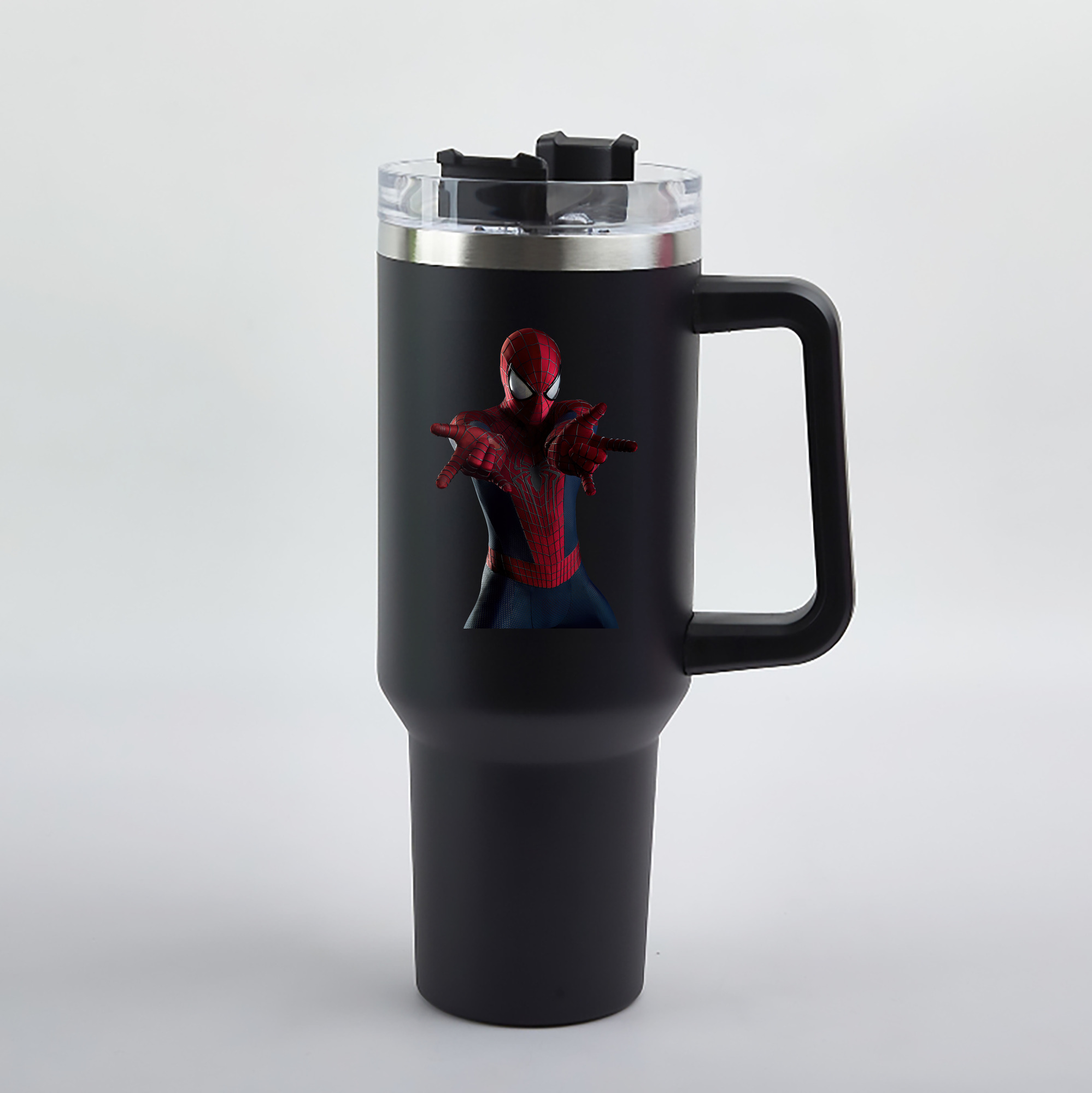 （画像用） Spider Man スパイダーマン 1200mL車用タンブラー（カラープリント）
