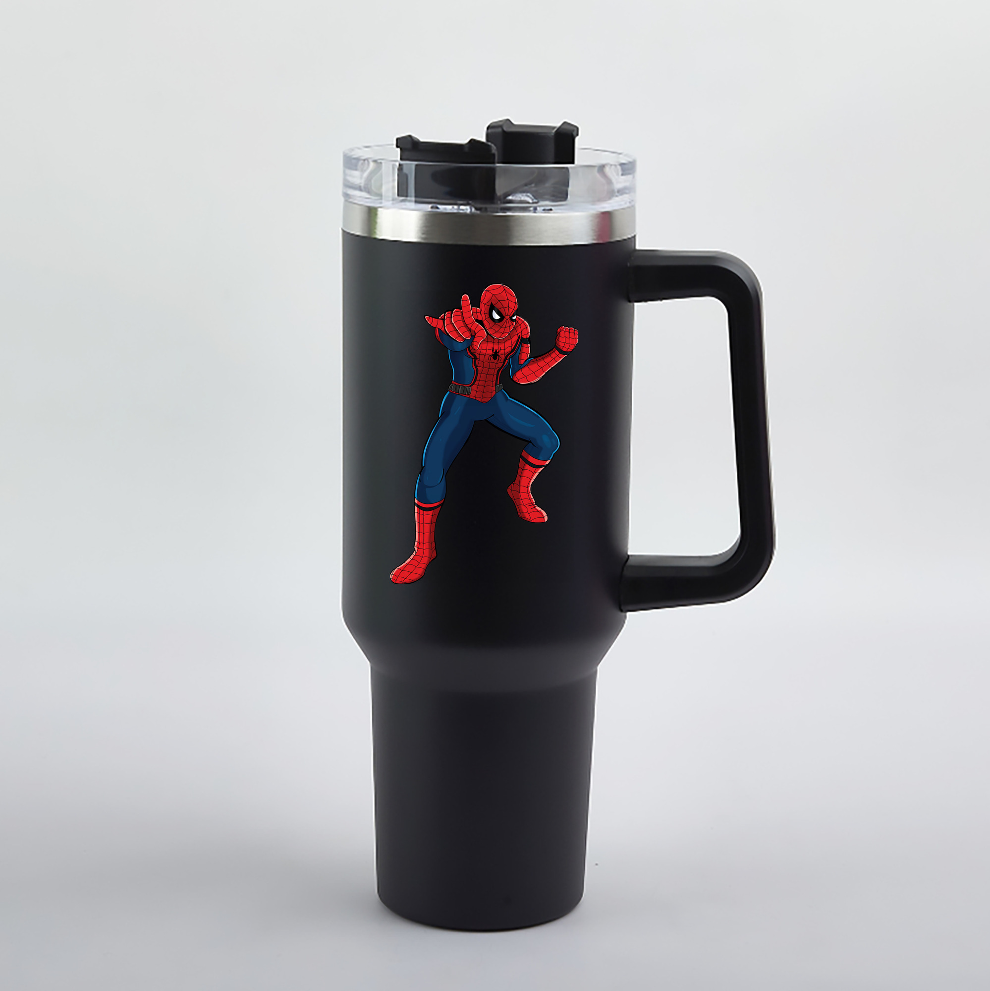 （画像用） Spider Man スパイダーマン 1200mL車用タンブラー（カラープリント）