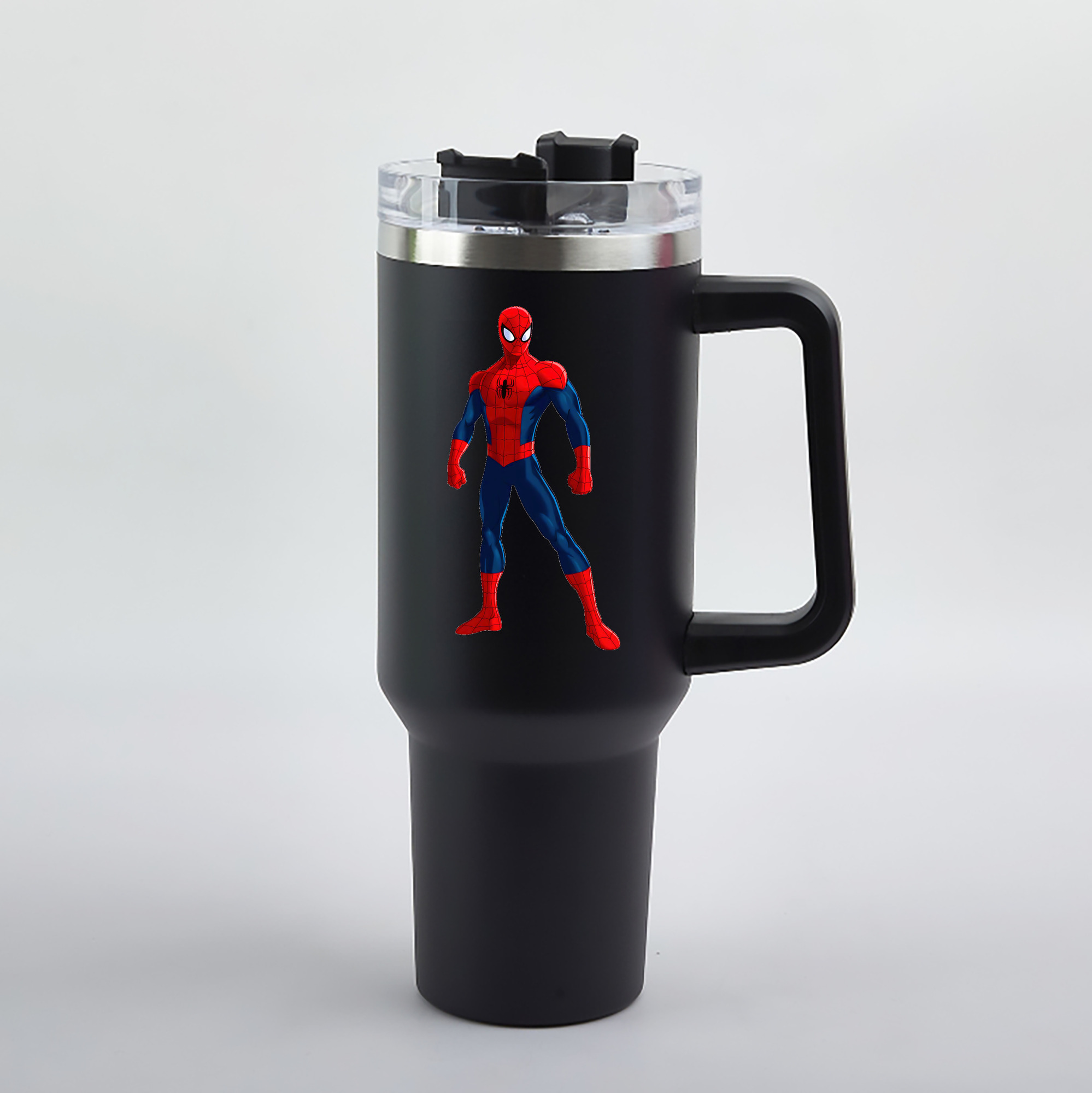 （画像用） Spider Man スパイダーマン 1200mL車用タンブラー（カラープリント）