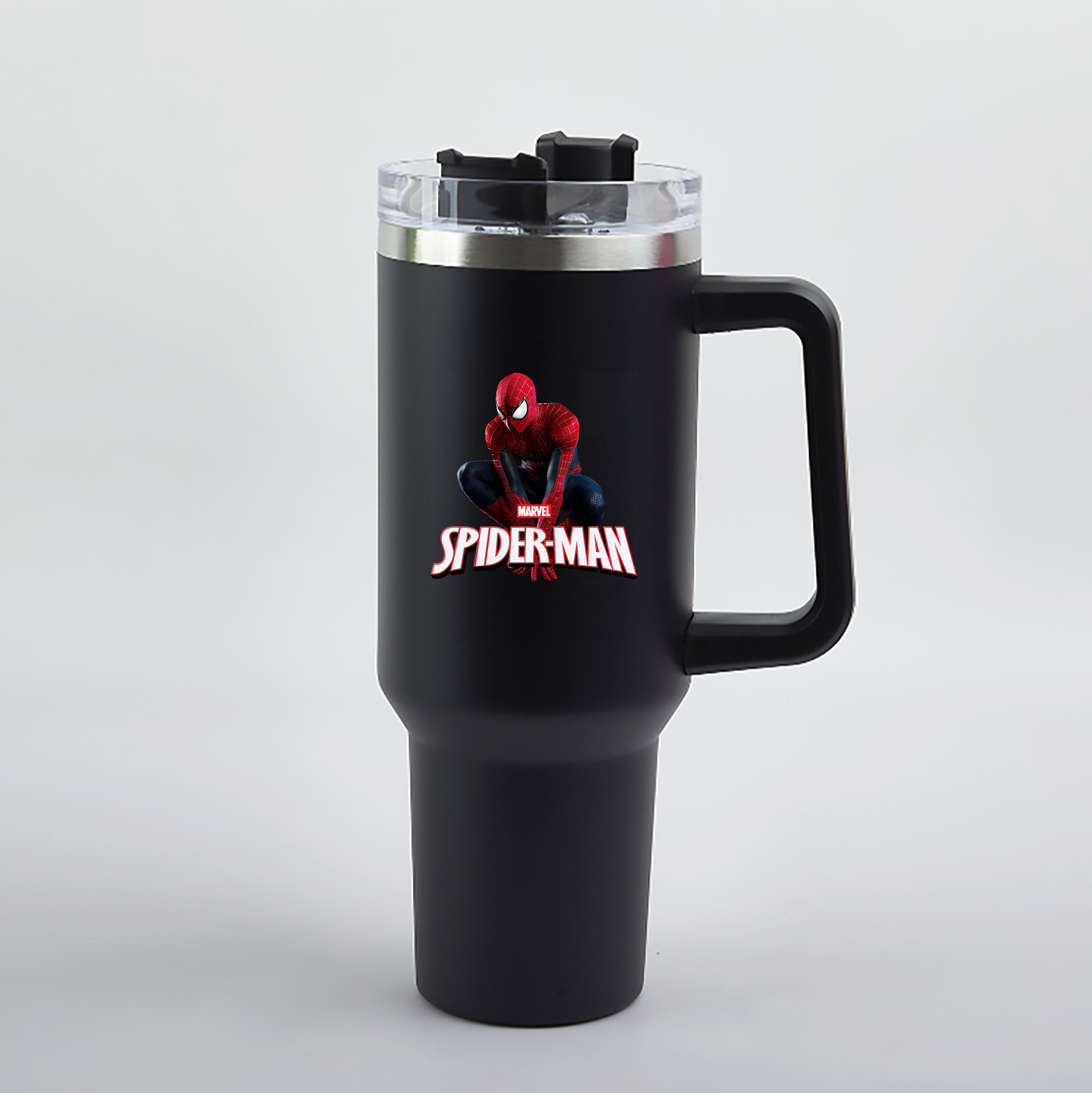（画像用） Spider Man スパイダーマン 1200mL車用タンブラー（カラープリント）