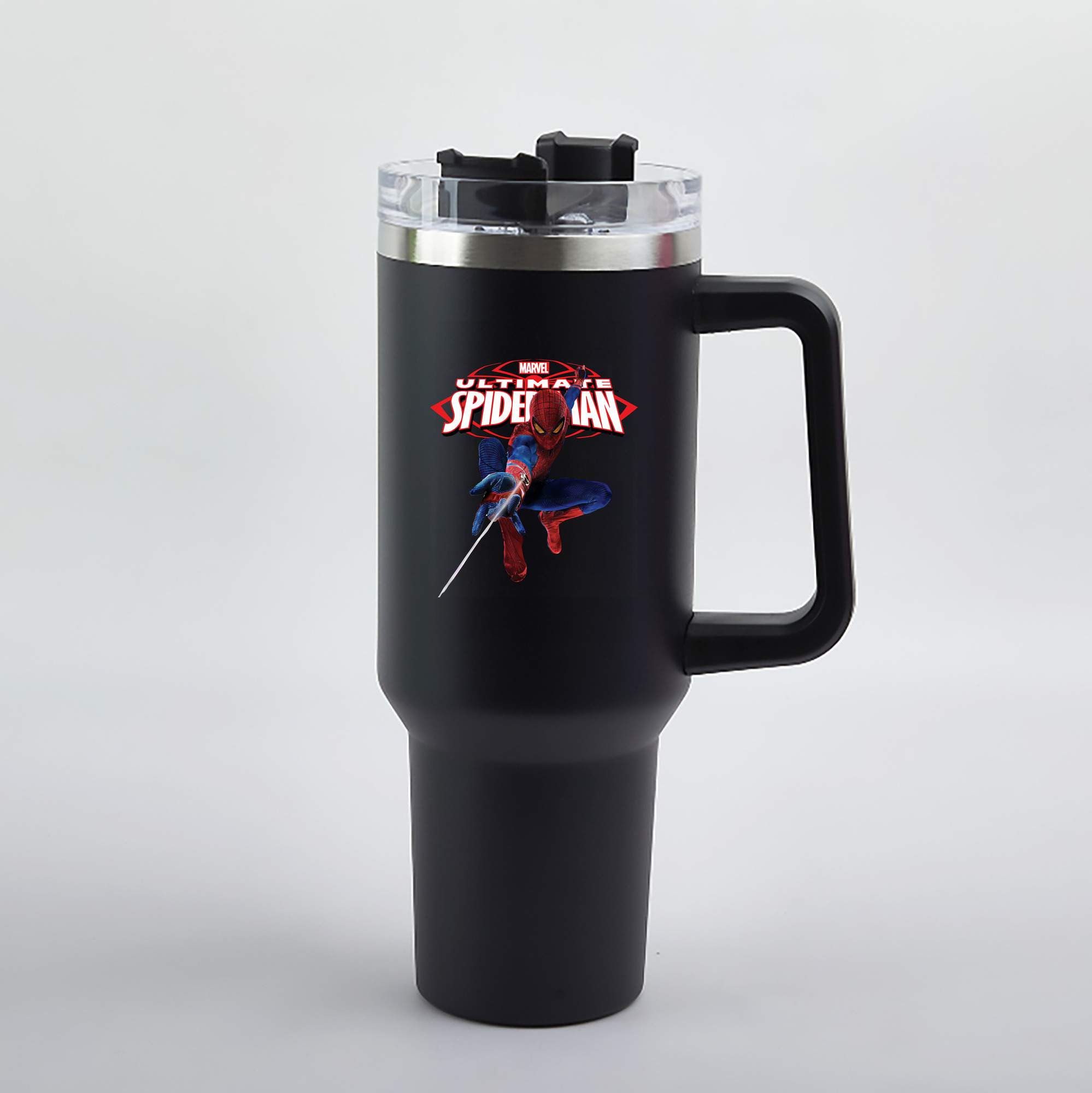 （画像用） Spider Man スパイダーマン 1200mL車用タンブラー（カラープリント）