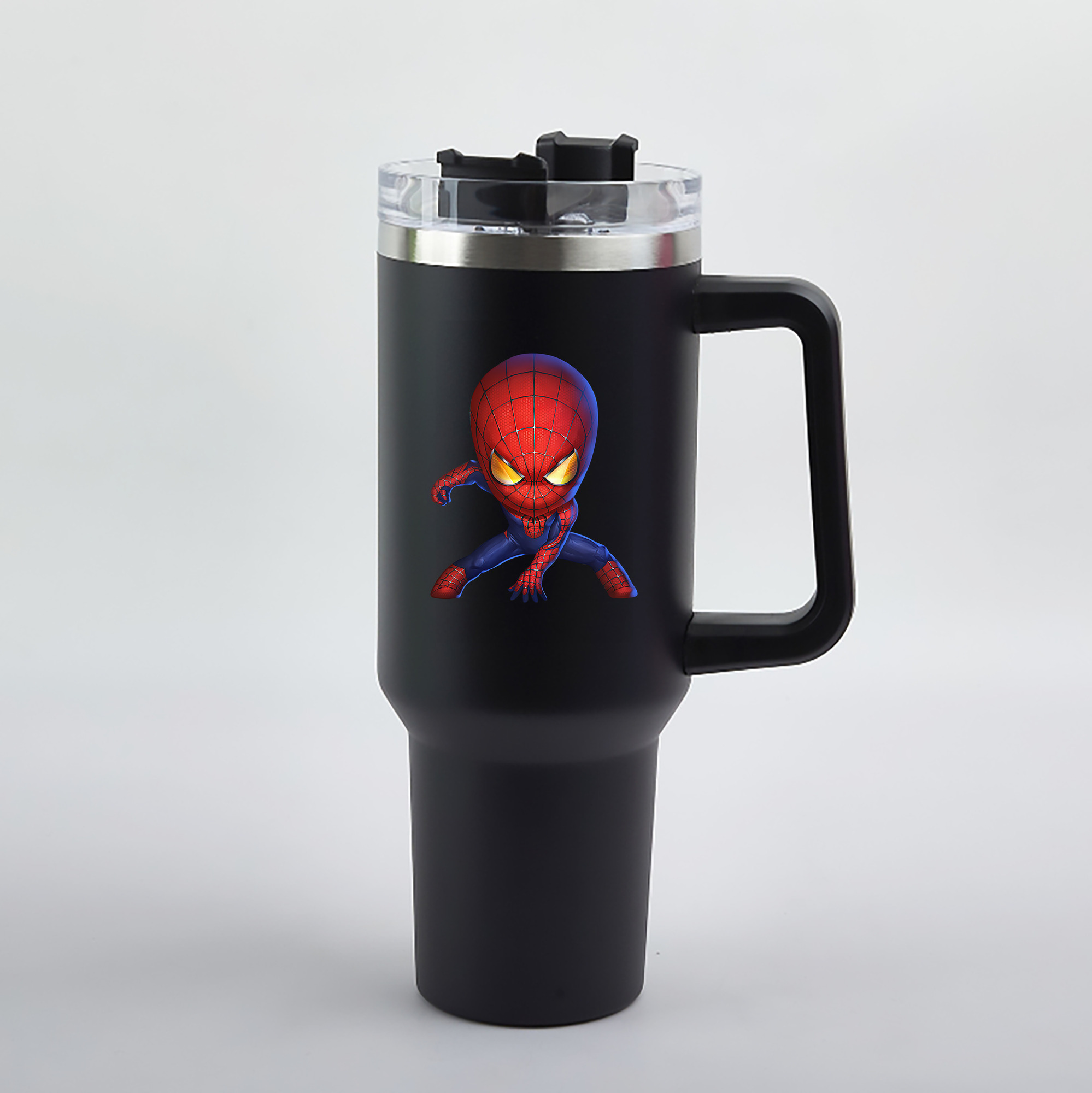 （画像用） Spider Man スパイダーマン 1200mL車用タンブラー（カラープリント）