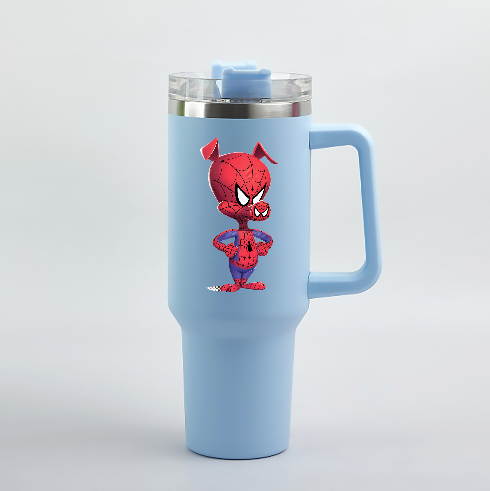 （画像用） Spider Man スパイダーマン 1200mL車用タンブラー（カラープリント）
