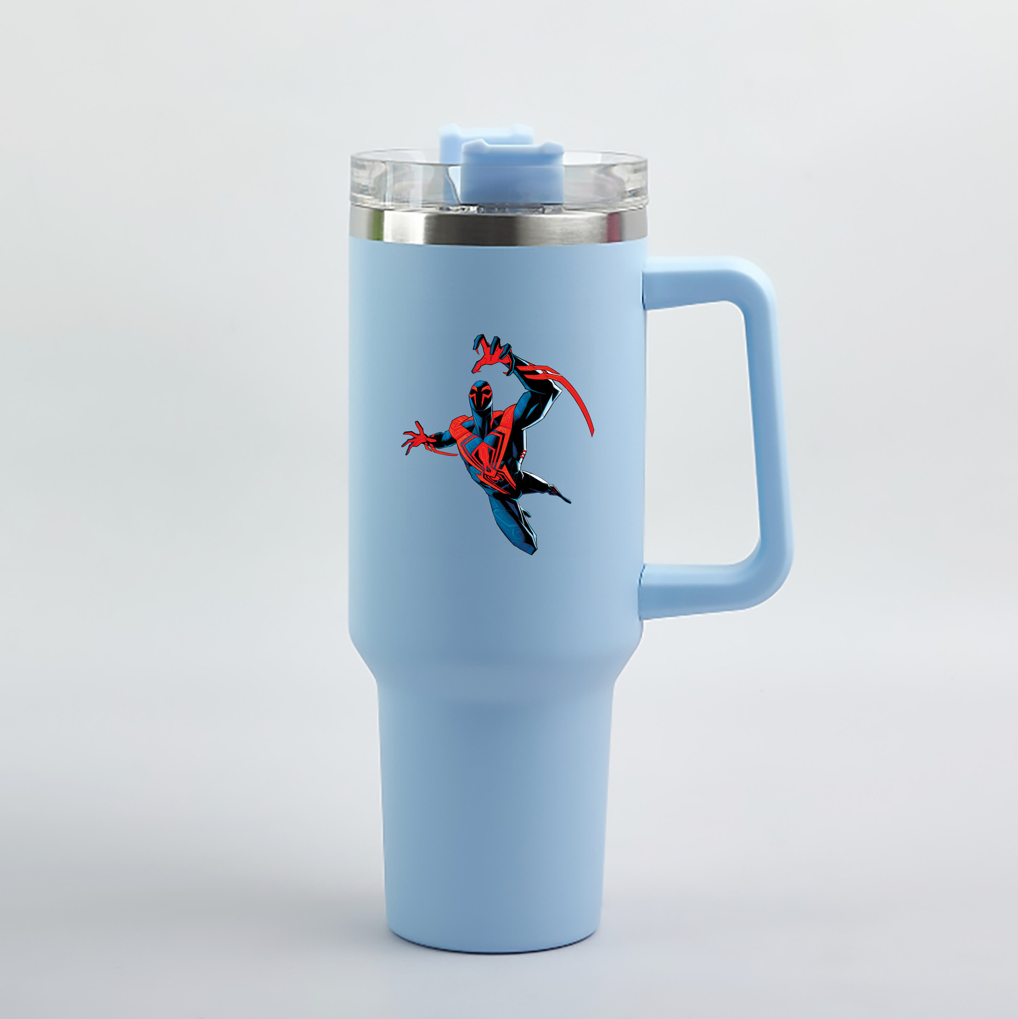 （画像用） Spider Man スパイダーマン 1200mL車用タンブラー（カラープリント）