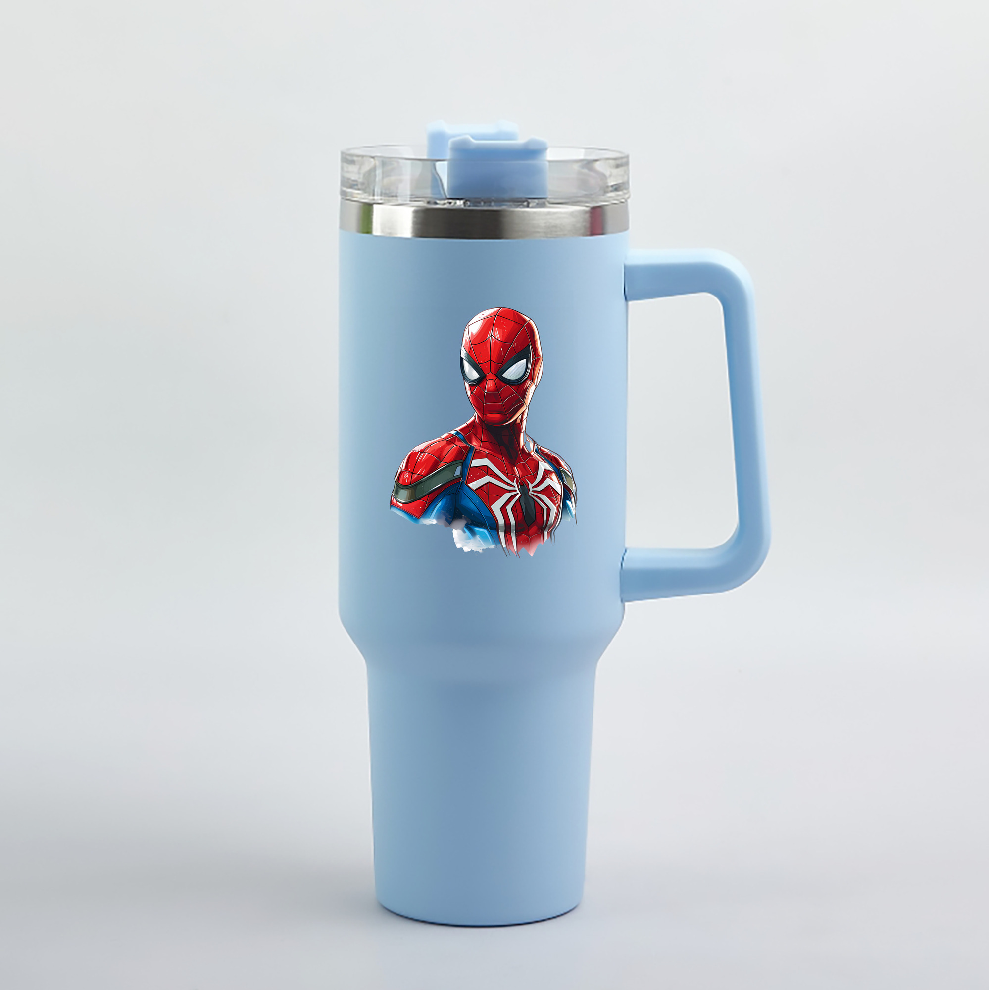 （画像用） Spider Man スパイダーマン 1200mL車用タンブラー（カラープリント）