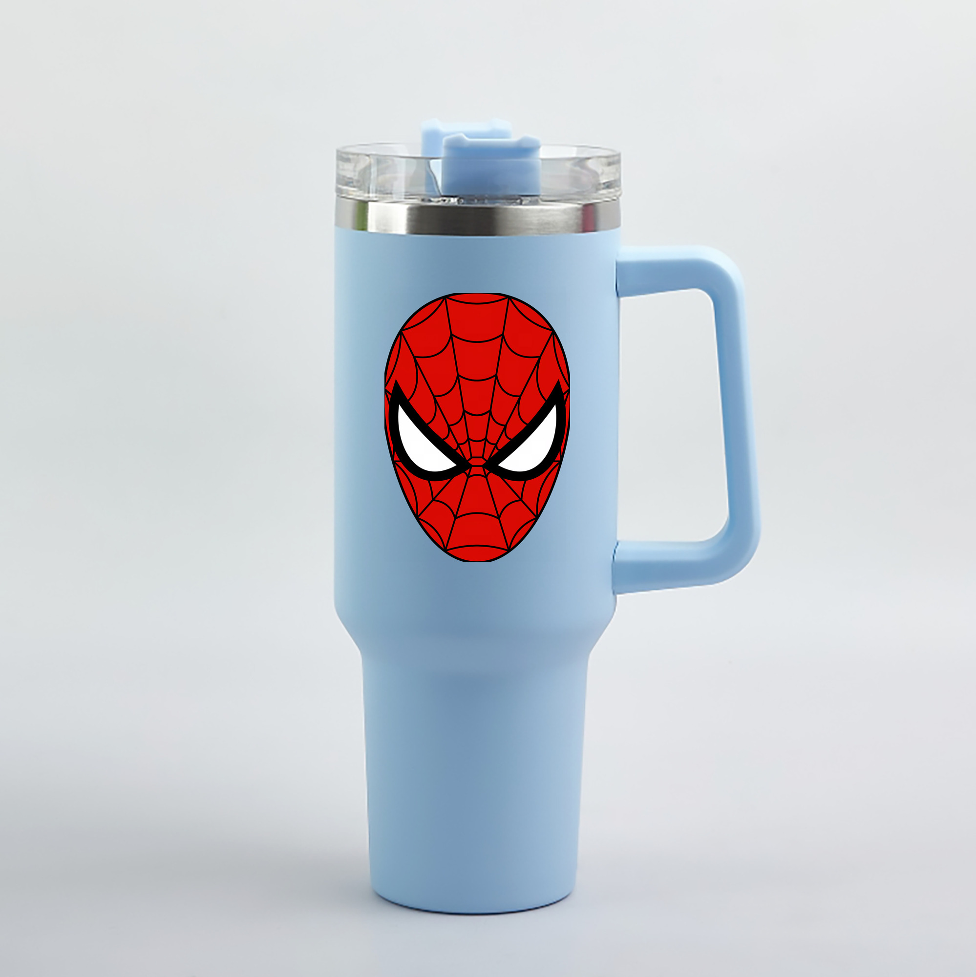 （画像用） Spider Man スパイダーマン 1200mL車用タンブラー（カラープリント）