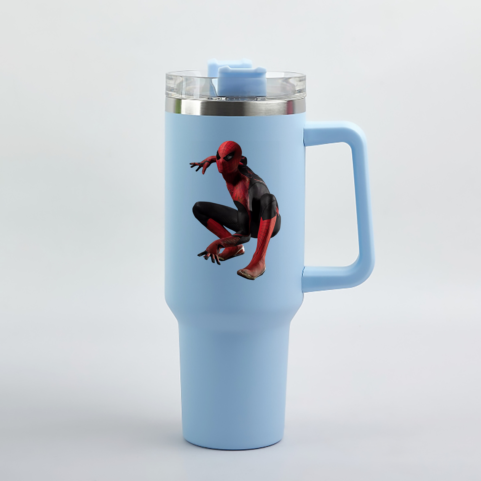 （画像用） Spider Man スパイダーマン 1200mL車用タンブラー（カラープリント）
