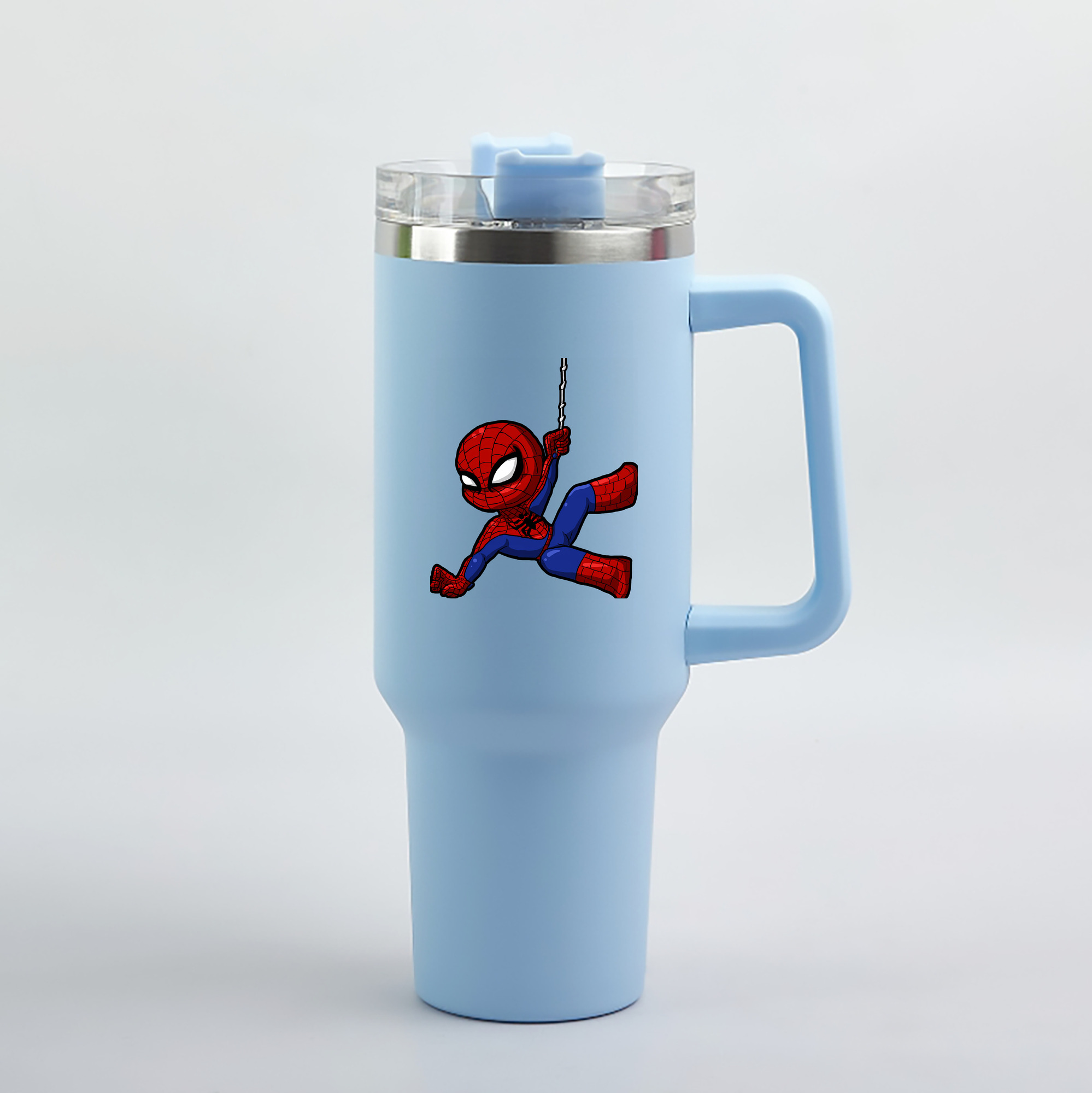 （画像用） Spider Man スパイダーマン 1200mL車用タンブラー（カラープリント）