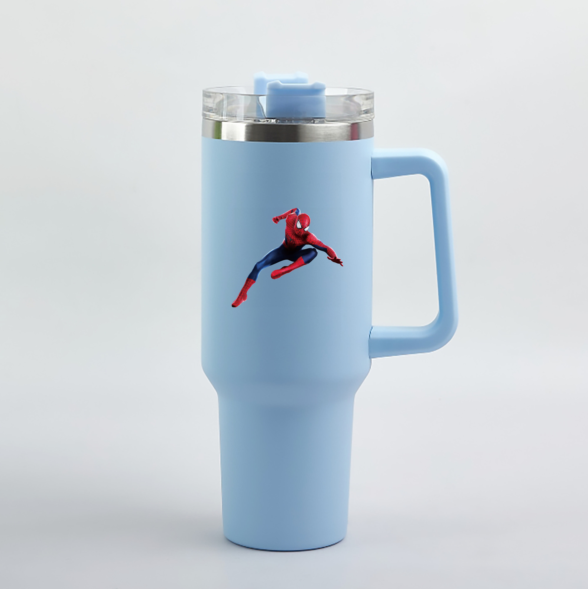 （画像用） Spider Man スパイダーマン 1200mL車用タンブラー（カラープリント）