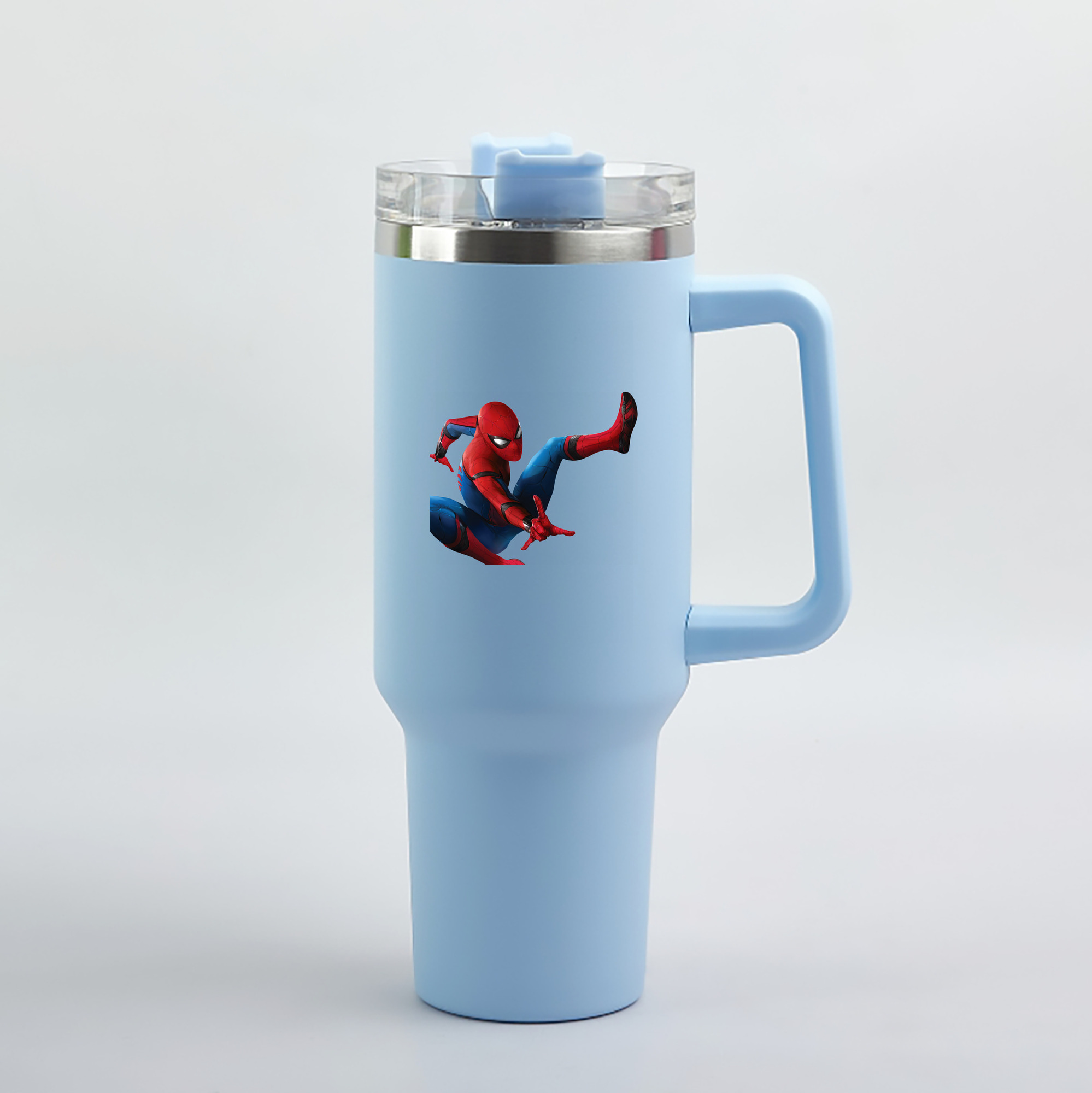 （画像用） Spider Man スパイダーマン 1200mL車用タンブラー（カラープリント）
