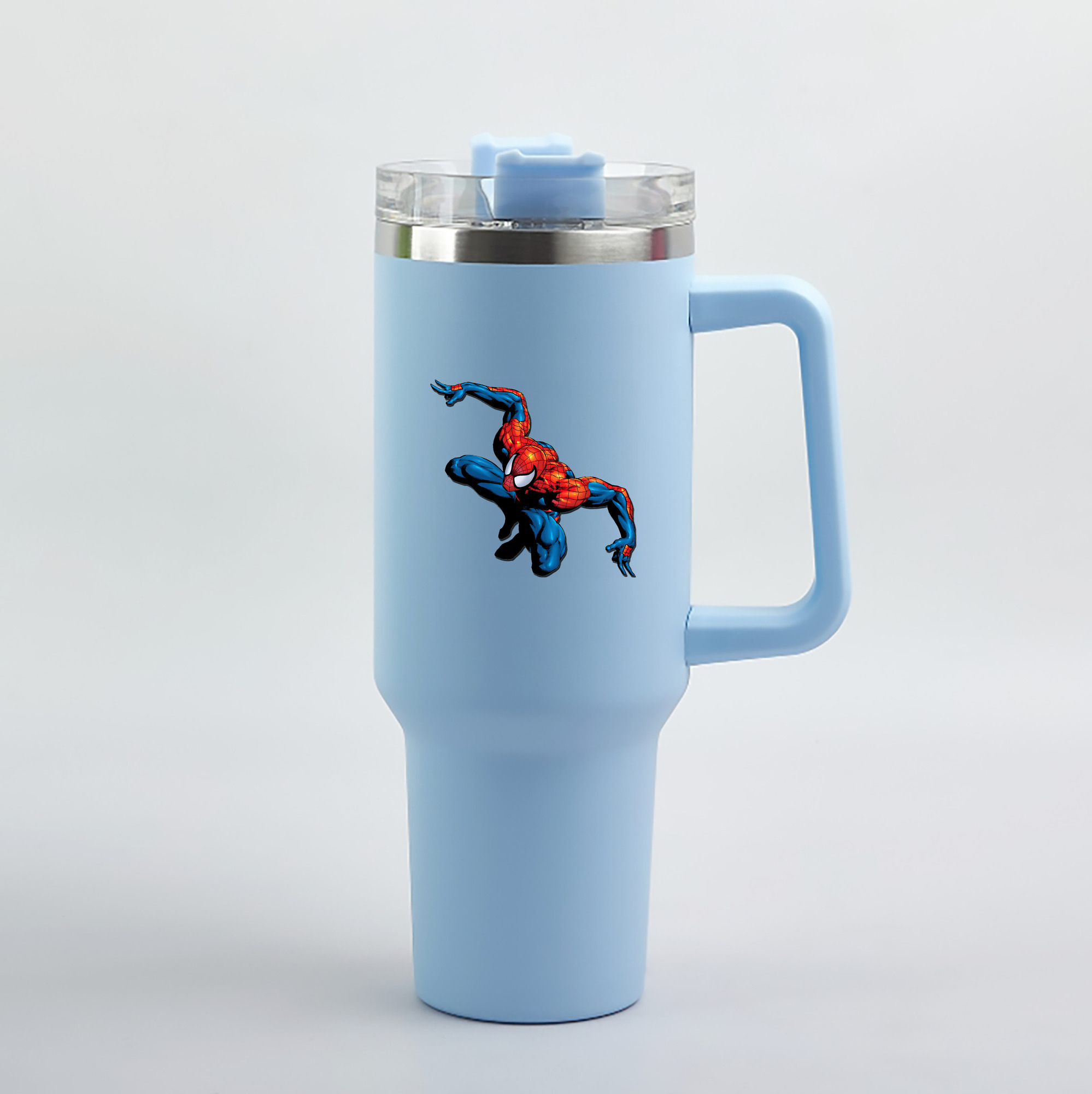 （画像用） Spider Man スパイダーマン 1200mL車用タンブラー（カラープリント）