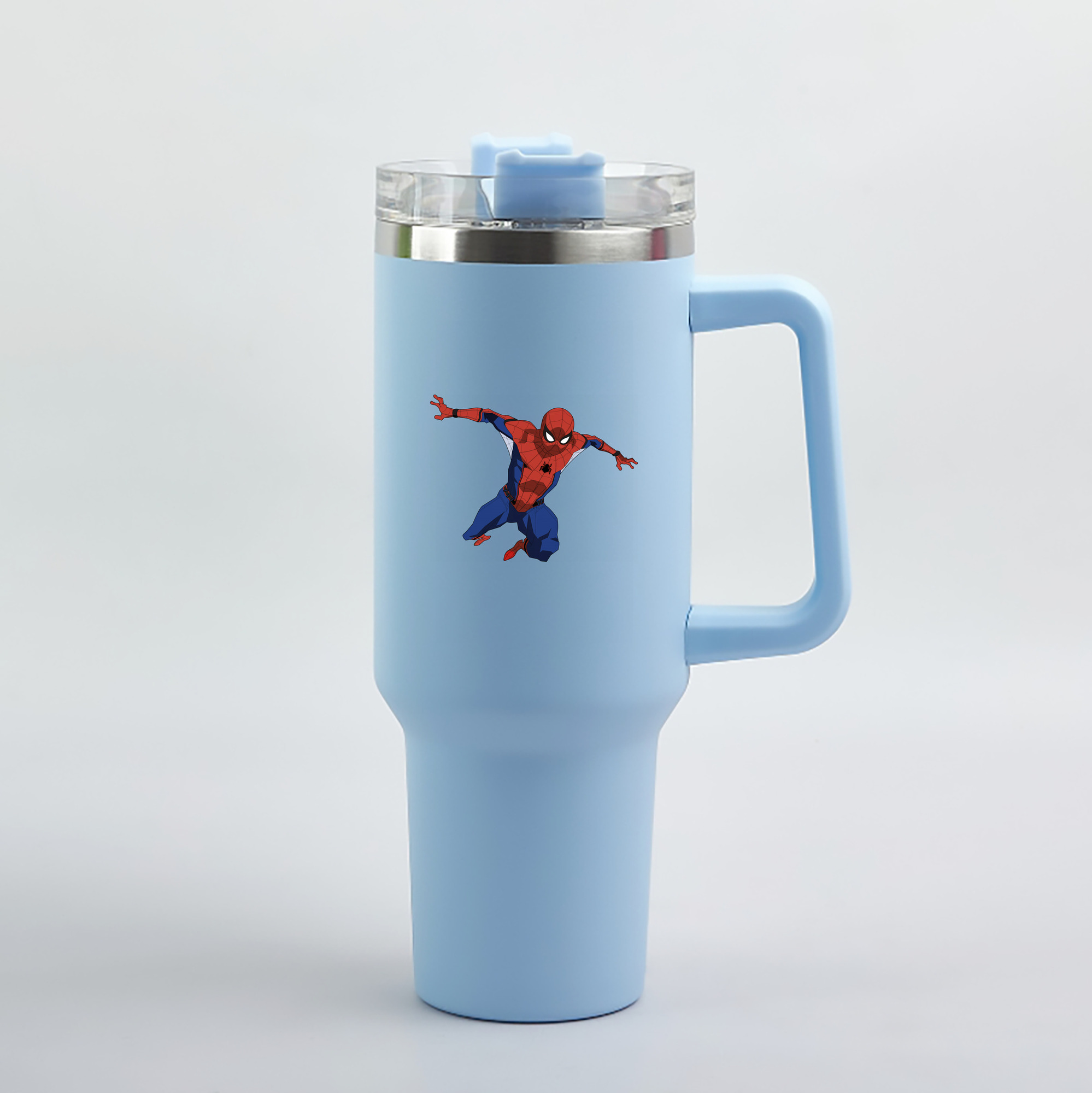 （画像用） Spider Man スパイダーマン 1200mL車用タンブラー（カラープリント）